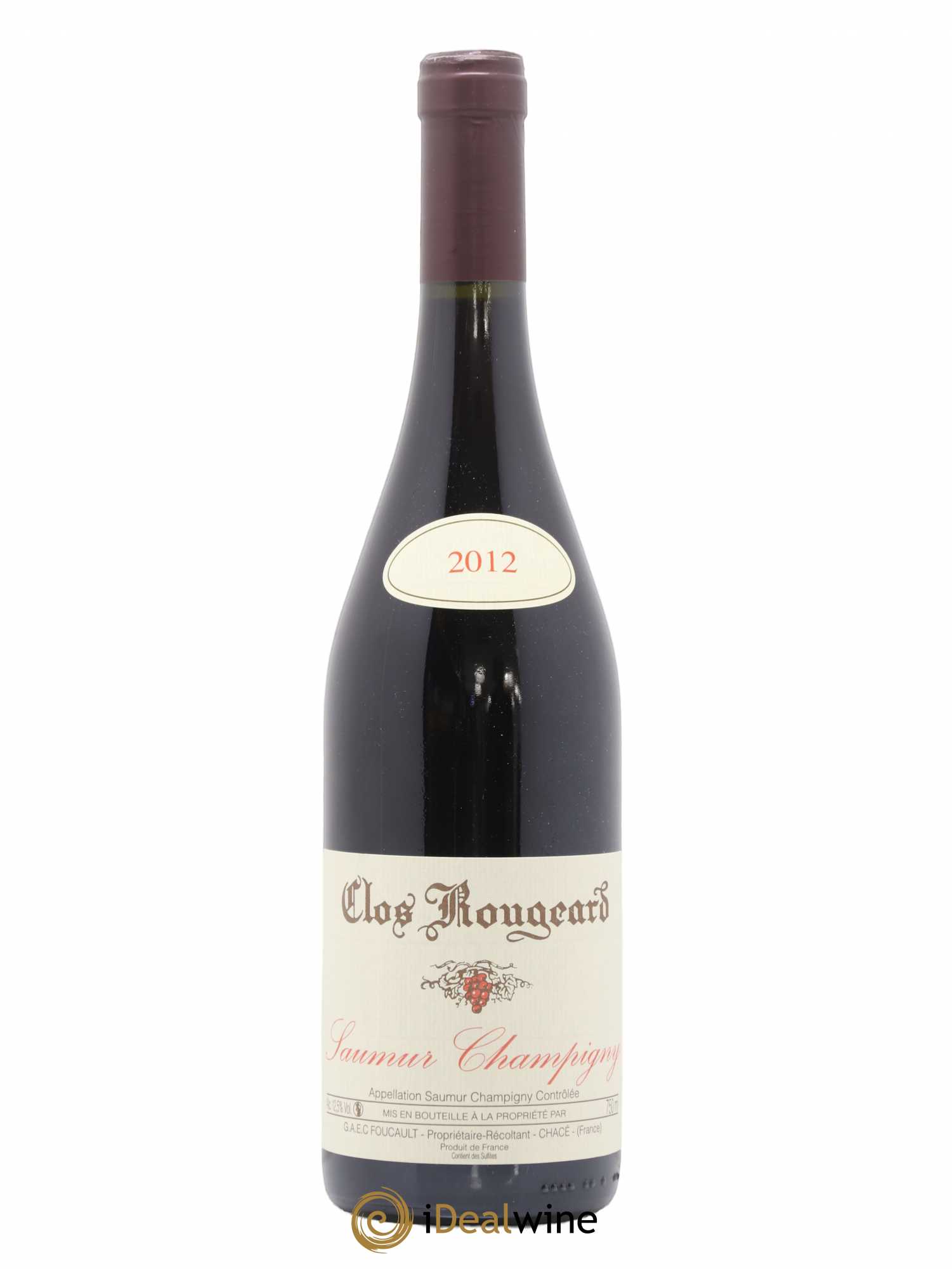 Saumur-Champigny Clos Rougeard 2012 - Lot de 1 bouteille - 0