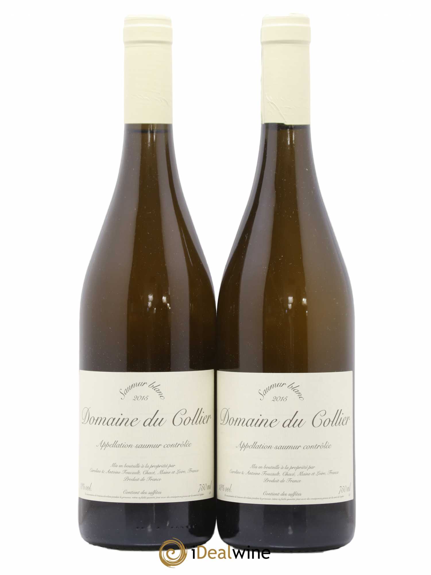 Saumur Domaine du Collier 2015 - Lot de 2 bouteilles - 0