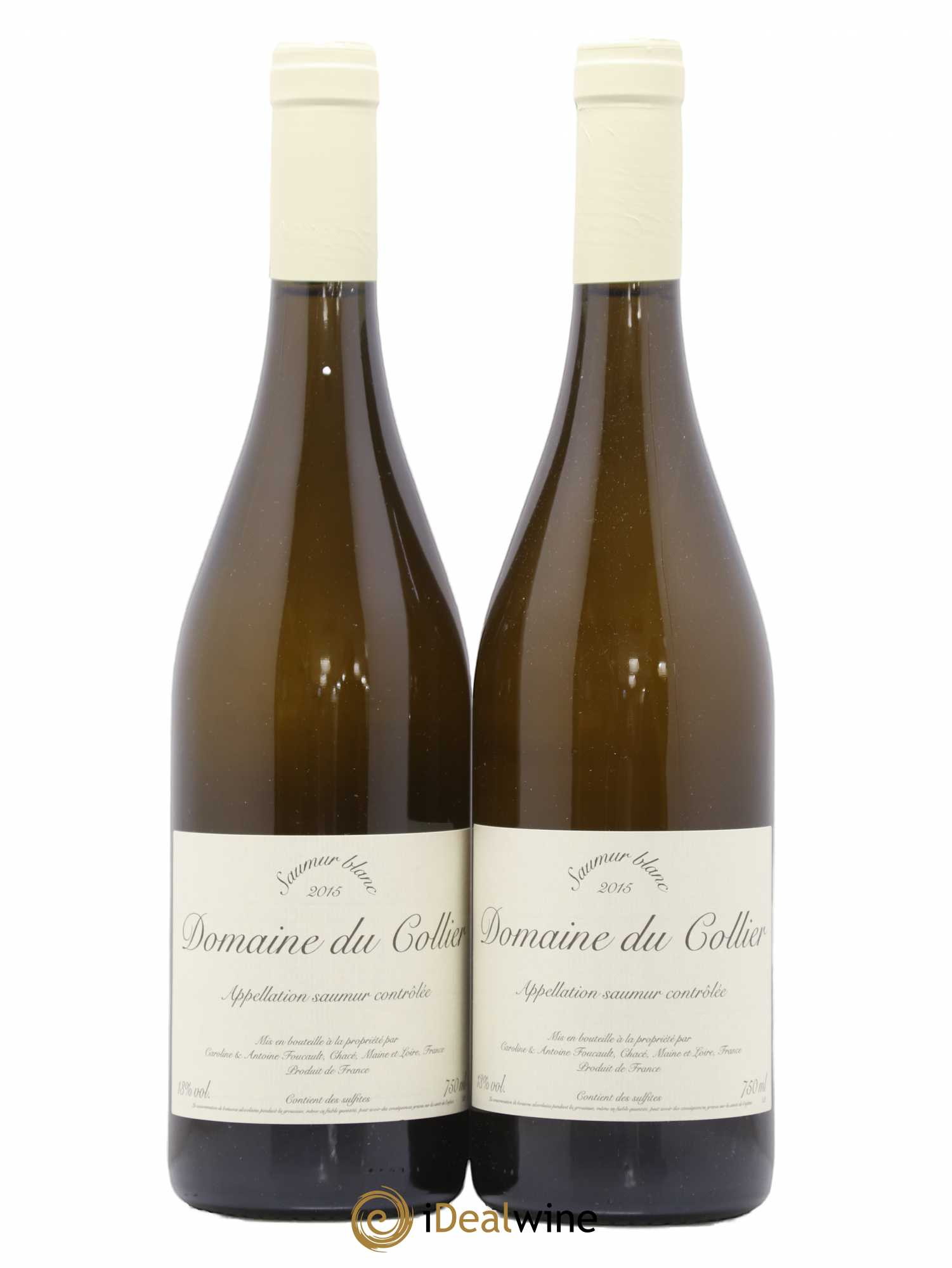 Saumur Domaine du Collier 2015 - Lot de 2 bouteilles - 0