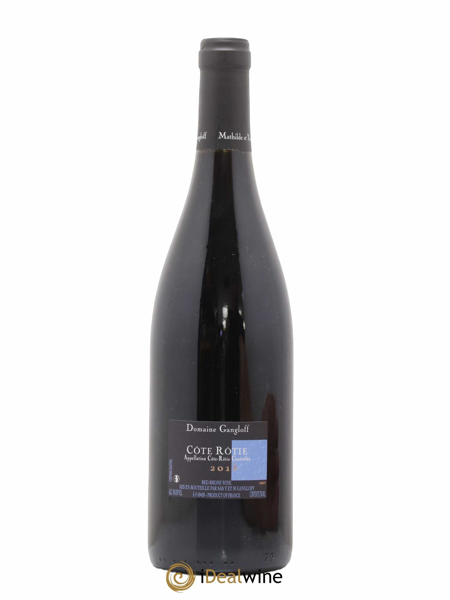 Côte-Rôtie La Barbarine Gangloff (Domaine) 2015 - Lot de 1 bouteille - 1