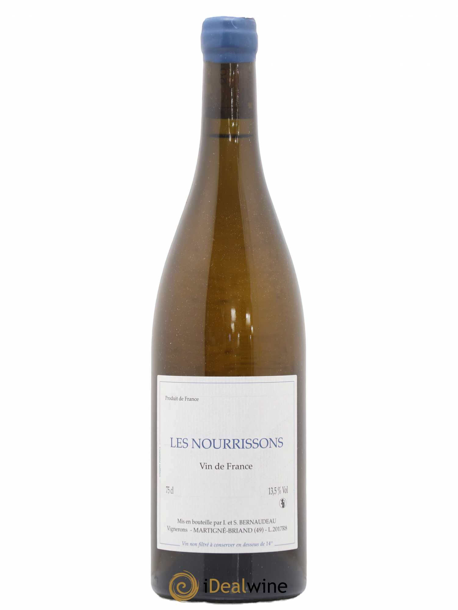 Vin de France Les Nourrissons Stéphane Bernaudeau 2017 - Lot de 1 bouteille - 0
