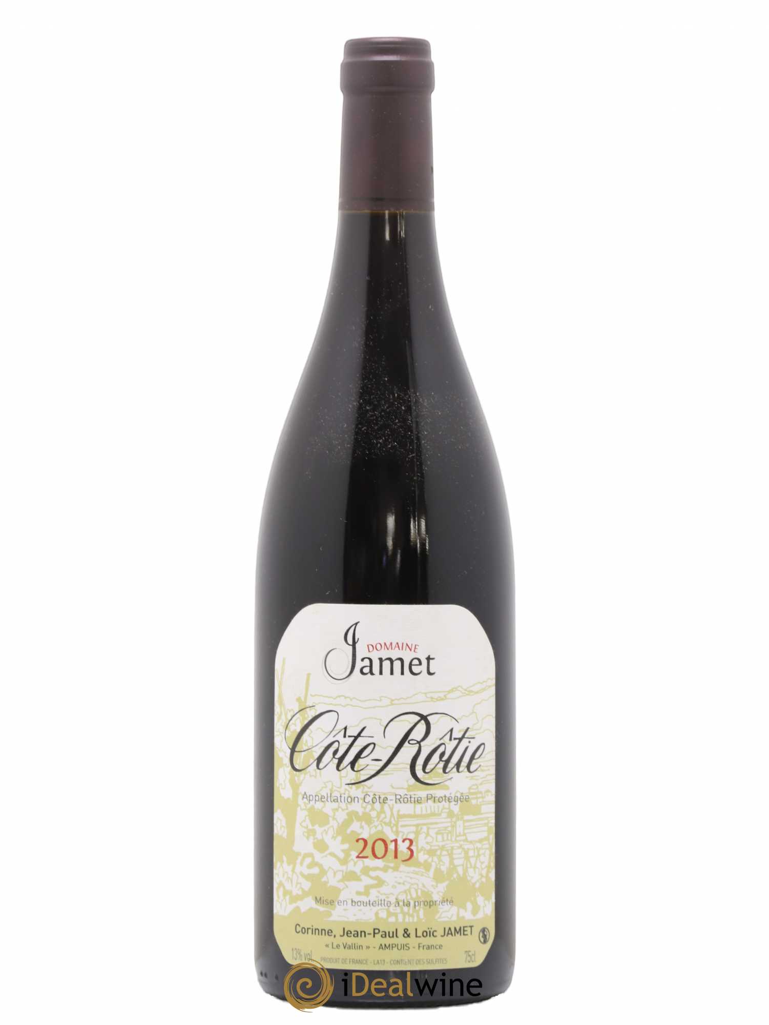 Côte-Rôtie Jamet (Domaine) 2013 - Lot de 1 bouteille - 0