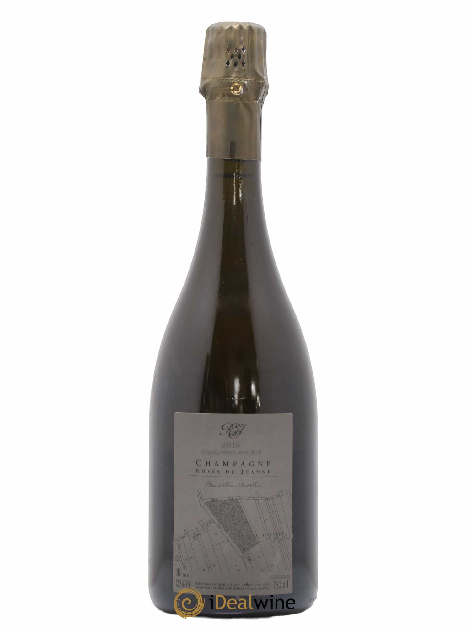Roses de Jeanne Les Ursules Blanc de Noirs Brut Cédric Bouchard 2016 - Lot de 1 bouteille - 1