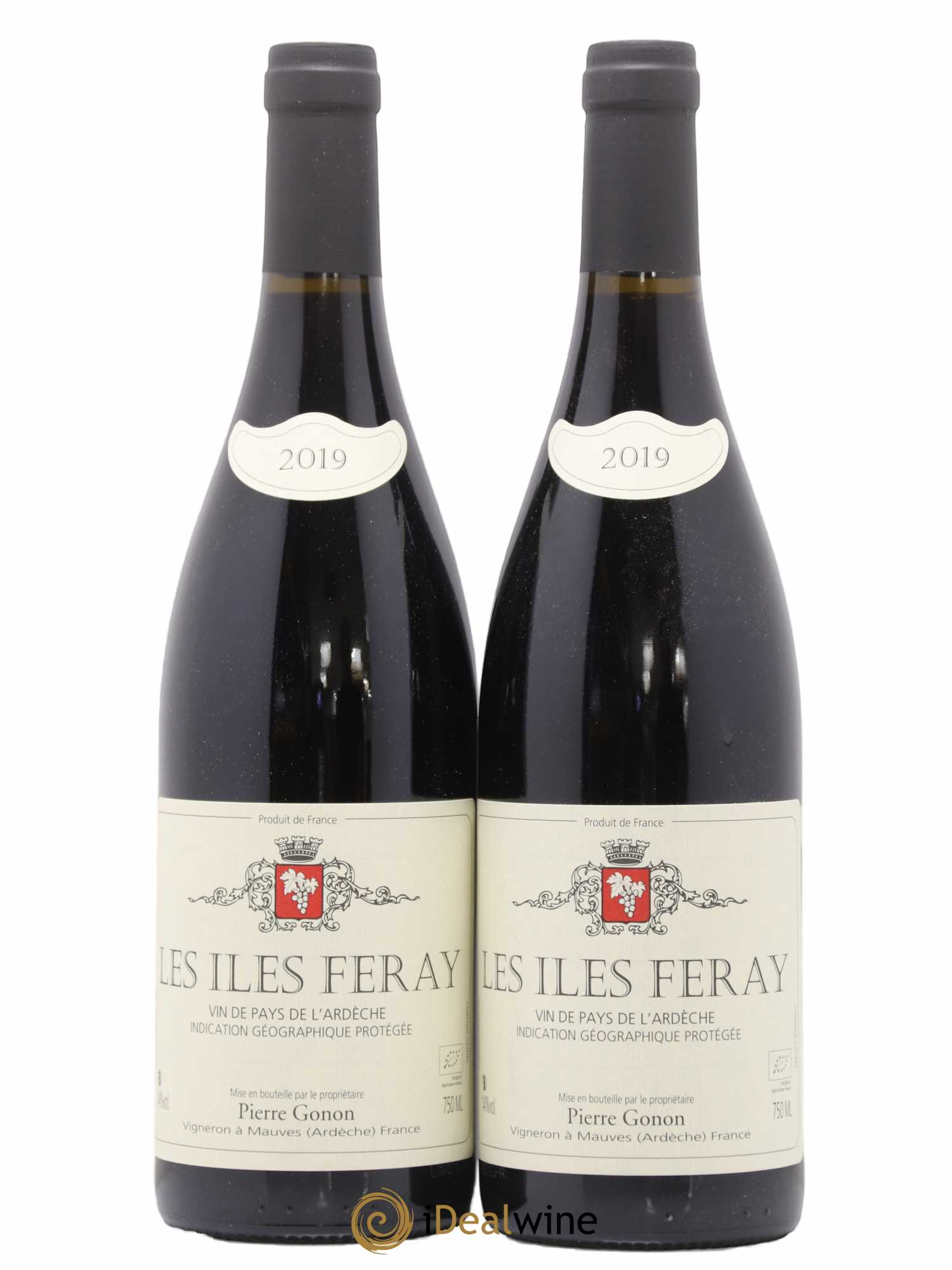Ardèche Les Iles Feray Gonon (Domaine) 2019 - Lot de 2 bouteilles - 0