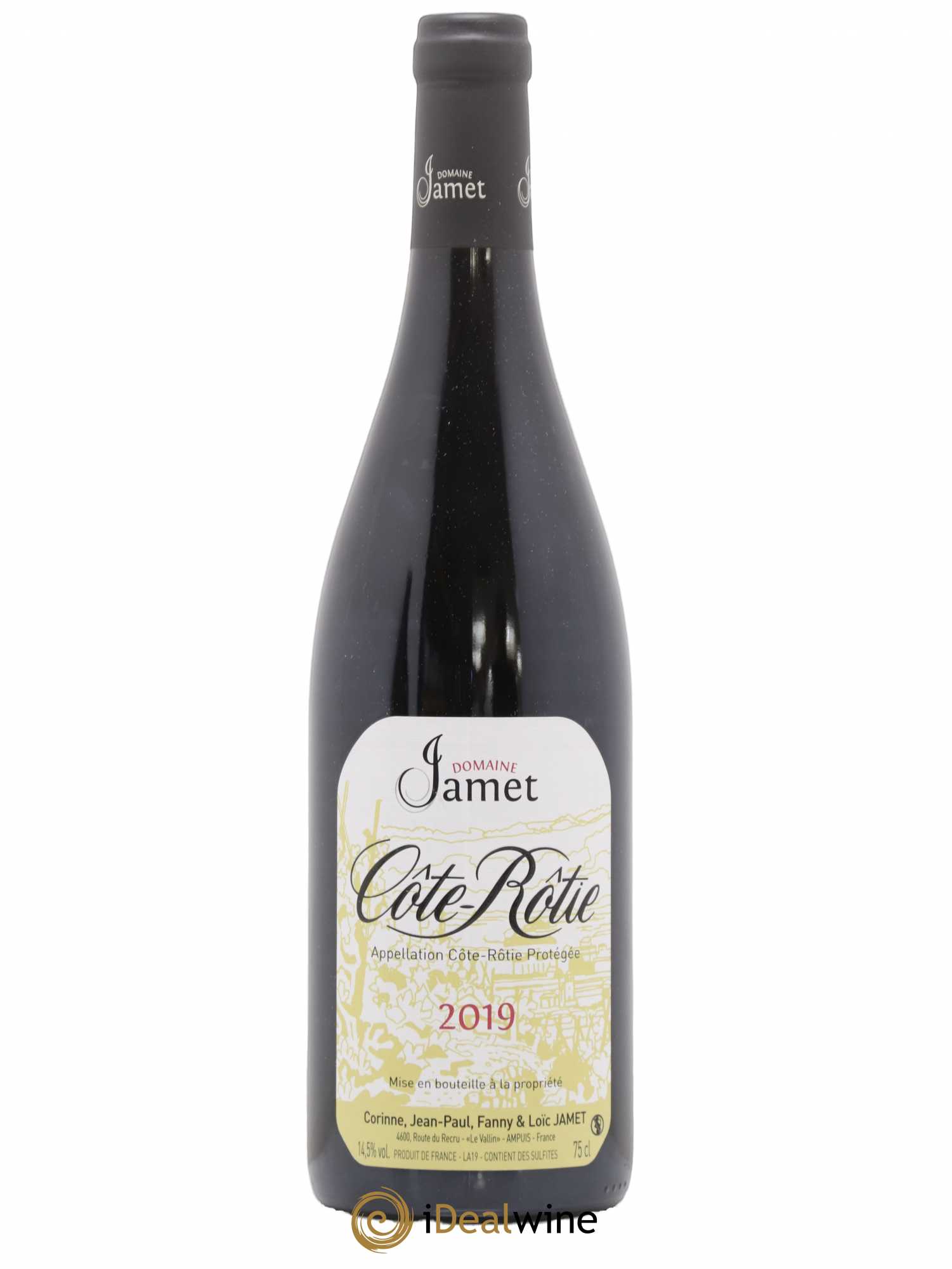 Côte-Rôtie Jamet (Domaine) 2019 - Lot de 1 bouteille - 0