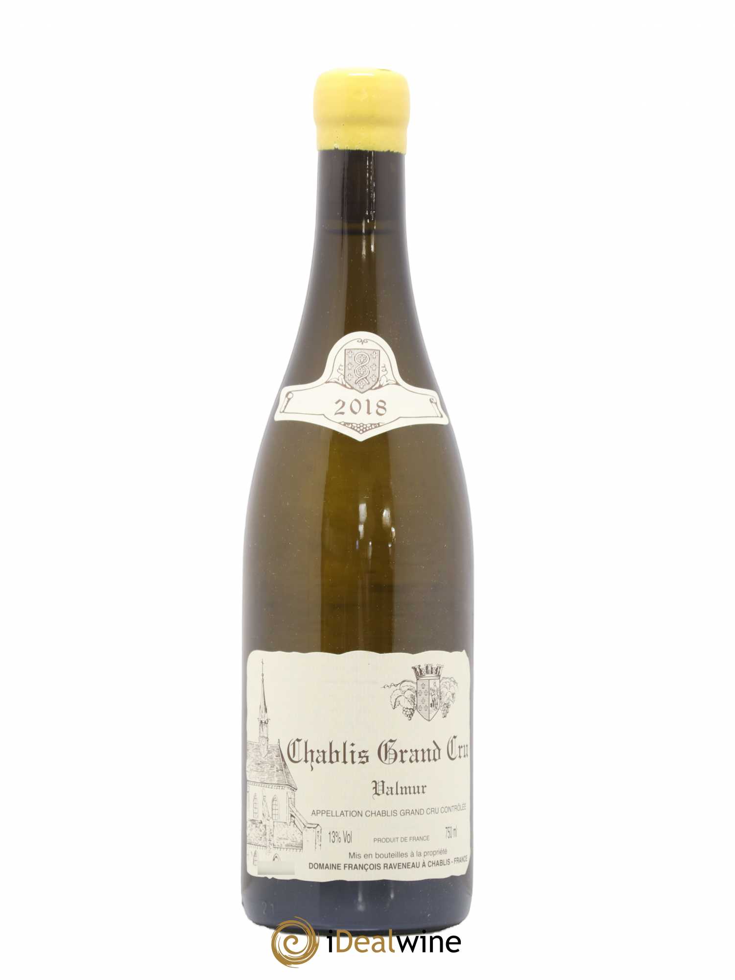 Chablis Grand Cru Valmur Raveneau (Domaine) 2018 - Lot de 1 bouteille - 0