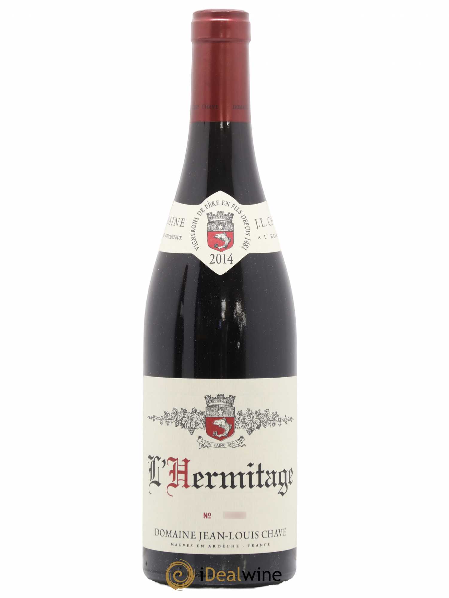 Hermitage Jean-Louis Chave 2014 - Lot de 1 bouteille - 0