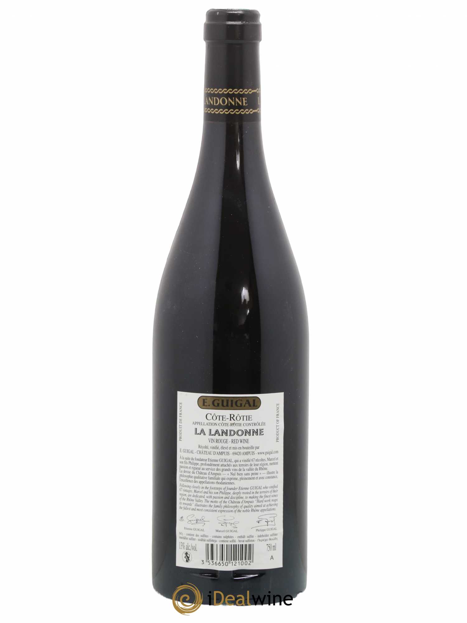 Côte-Rôtie La Landonne Guigal 2010 - Lot de 1 bouteille - 2