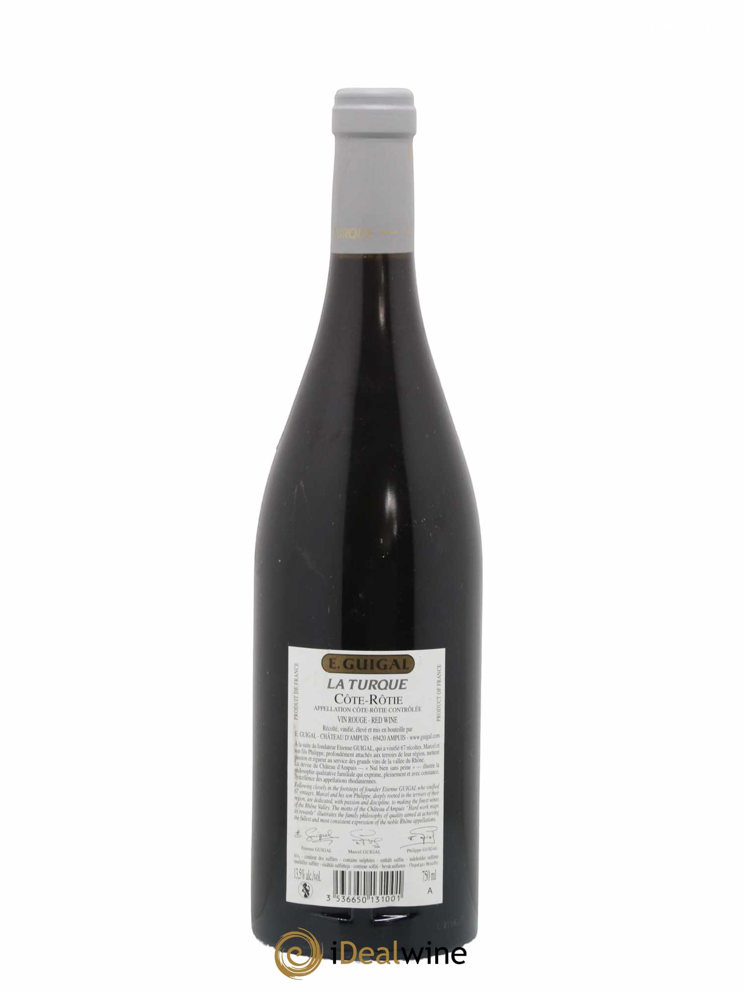Côte-Rôtie La Turque Guigal 2012 - Lot de 1 bouteille - 1