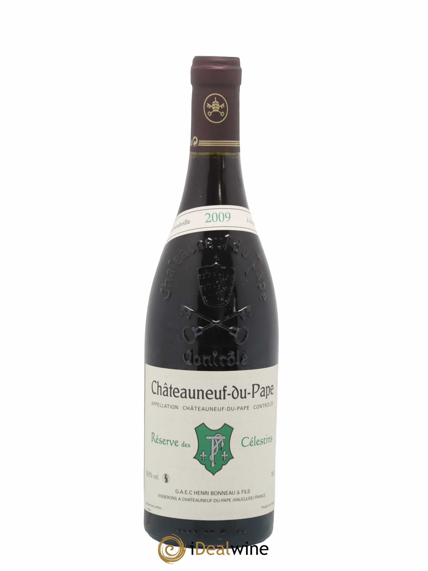 Châteauneuf-du-Pape Réserve des Célestins Henri Bonneau & Fils 2009 - Lot de 1 bouteille - 0