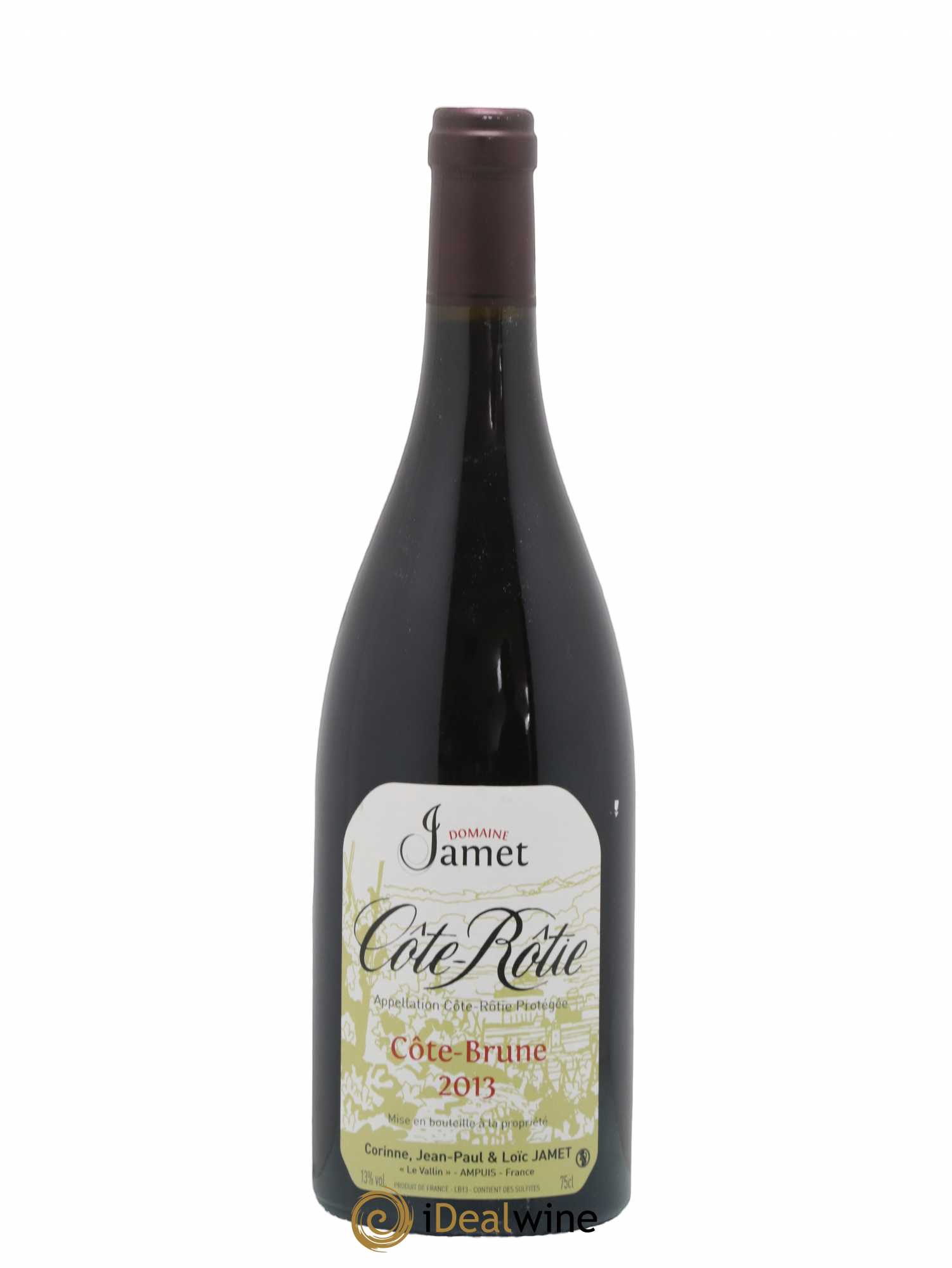 Côte-Rôtie Côte Brune Jamet (Domaine) 2013 - Lot de 1 bouteille - 0