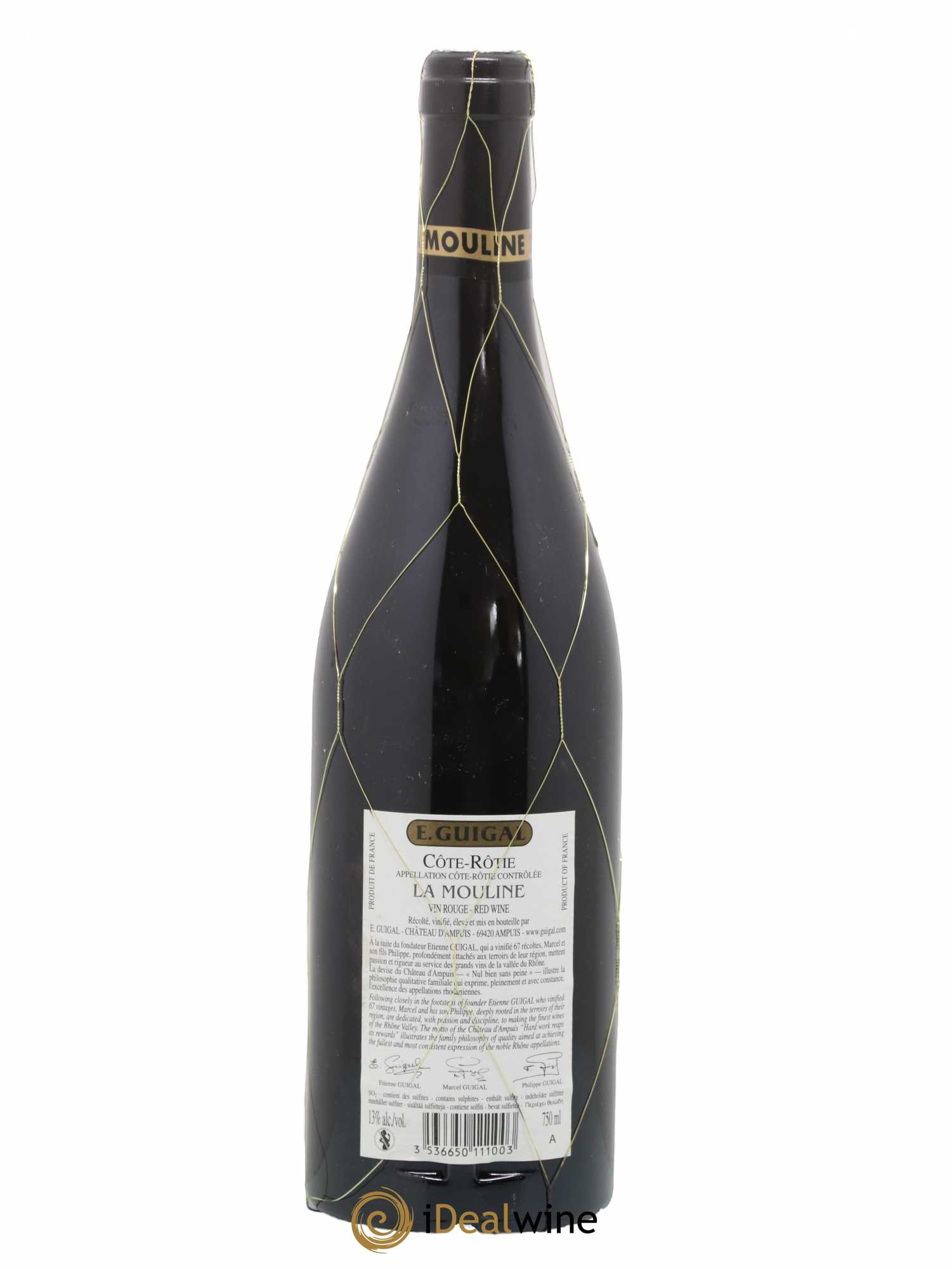 Côte-Rôtie La Mouline Guigal 2010 - Lot de 1 bouteille - 1