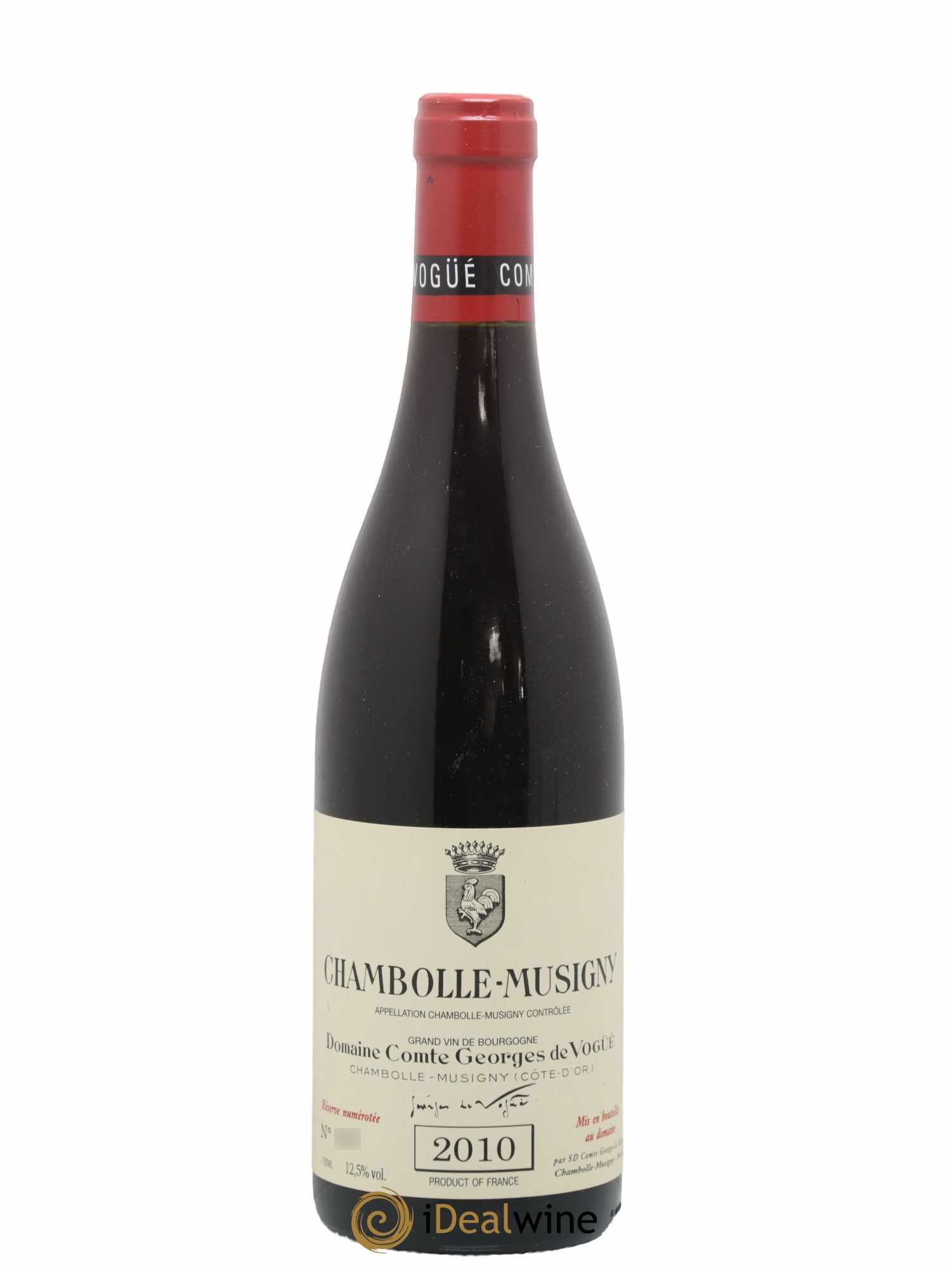 Chambolle-Musigny Comte Georges de Vogüé 2010 - Lot de 1 bouteille - 0