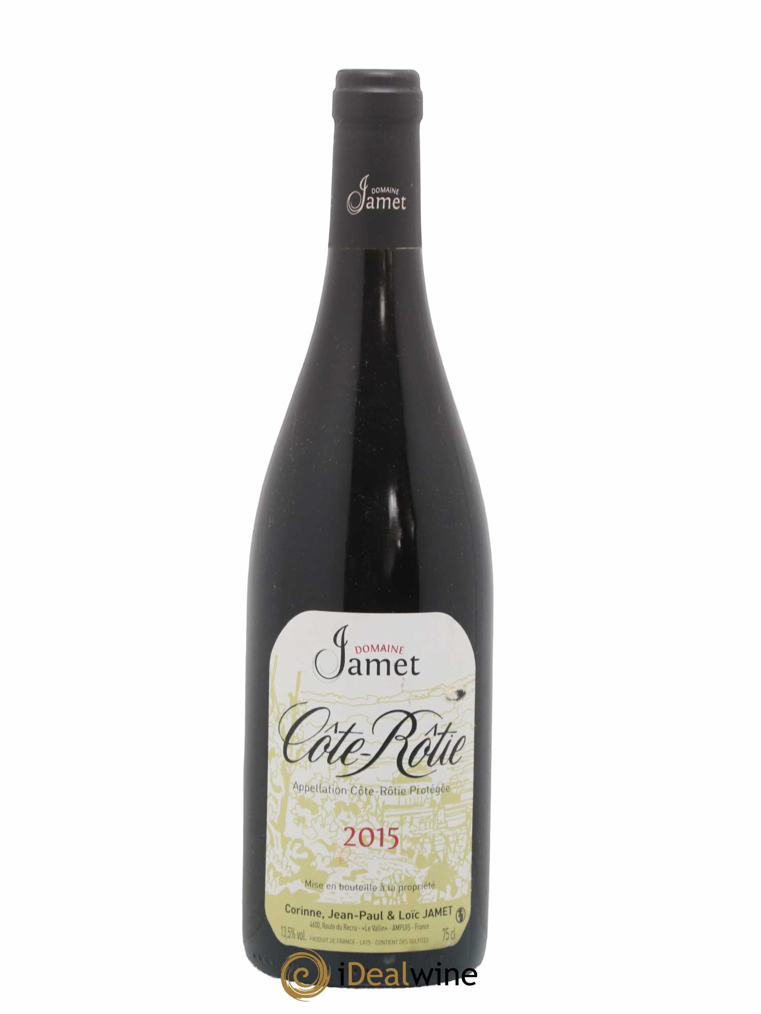 Côte-Rôtie Jamet (Domaine) 2015 - Lot de 1 bouteille - 0