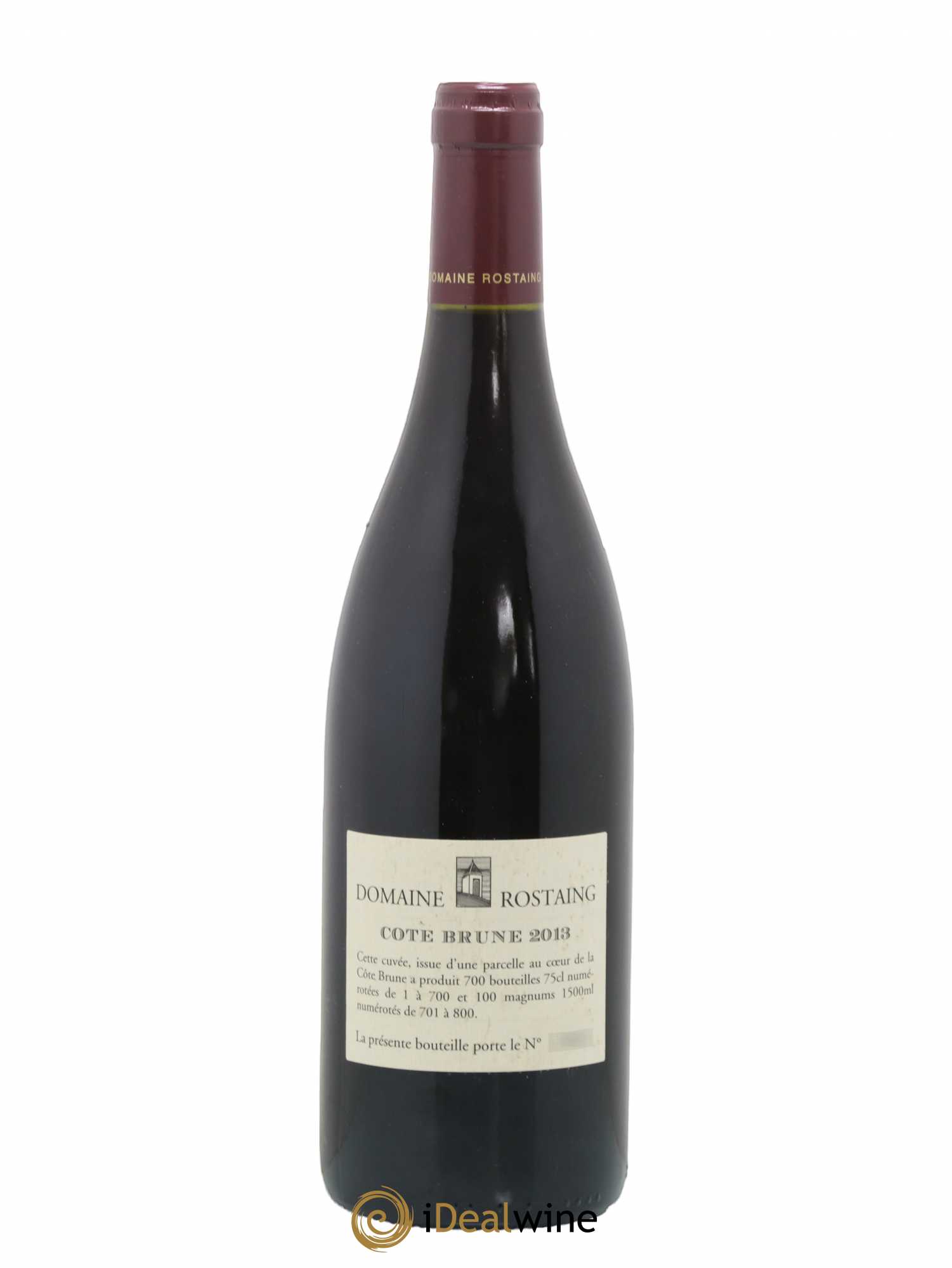 Côte-Rôtie Côte Brune René Rostaing 2013 - Lot de 1 bouteille - 1