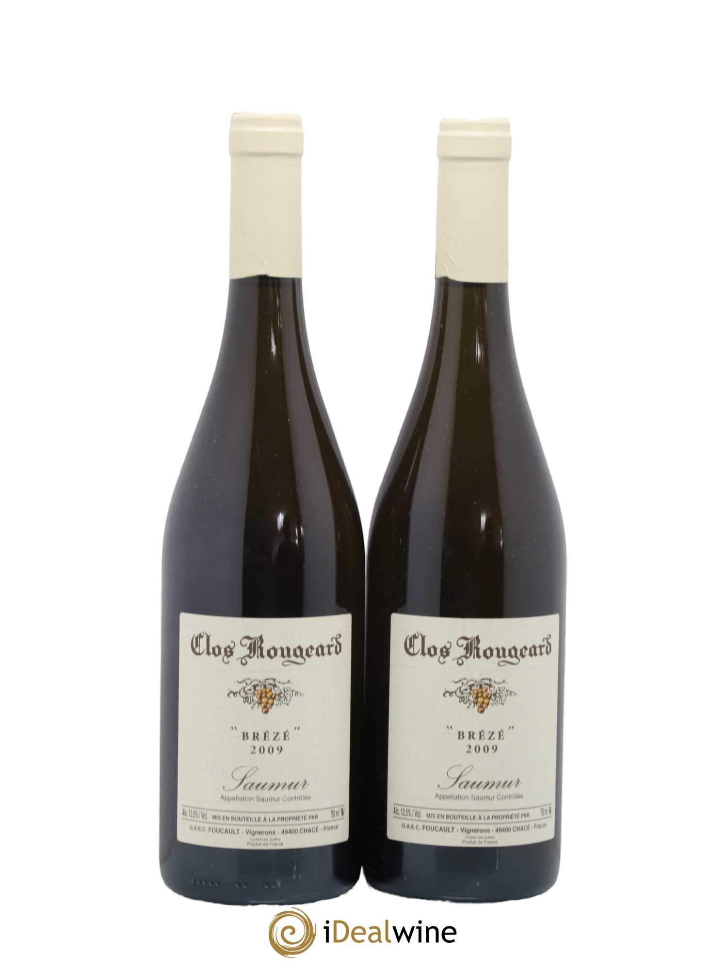 Saumur Brézé Clos Rougeard 2009 - Lot de 2 bouteilles - 0