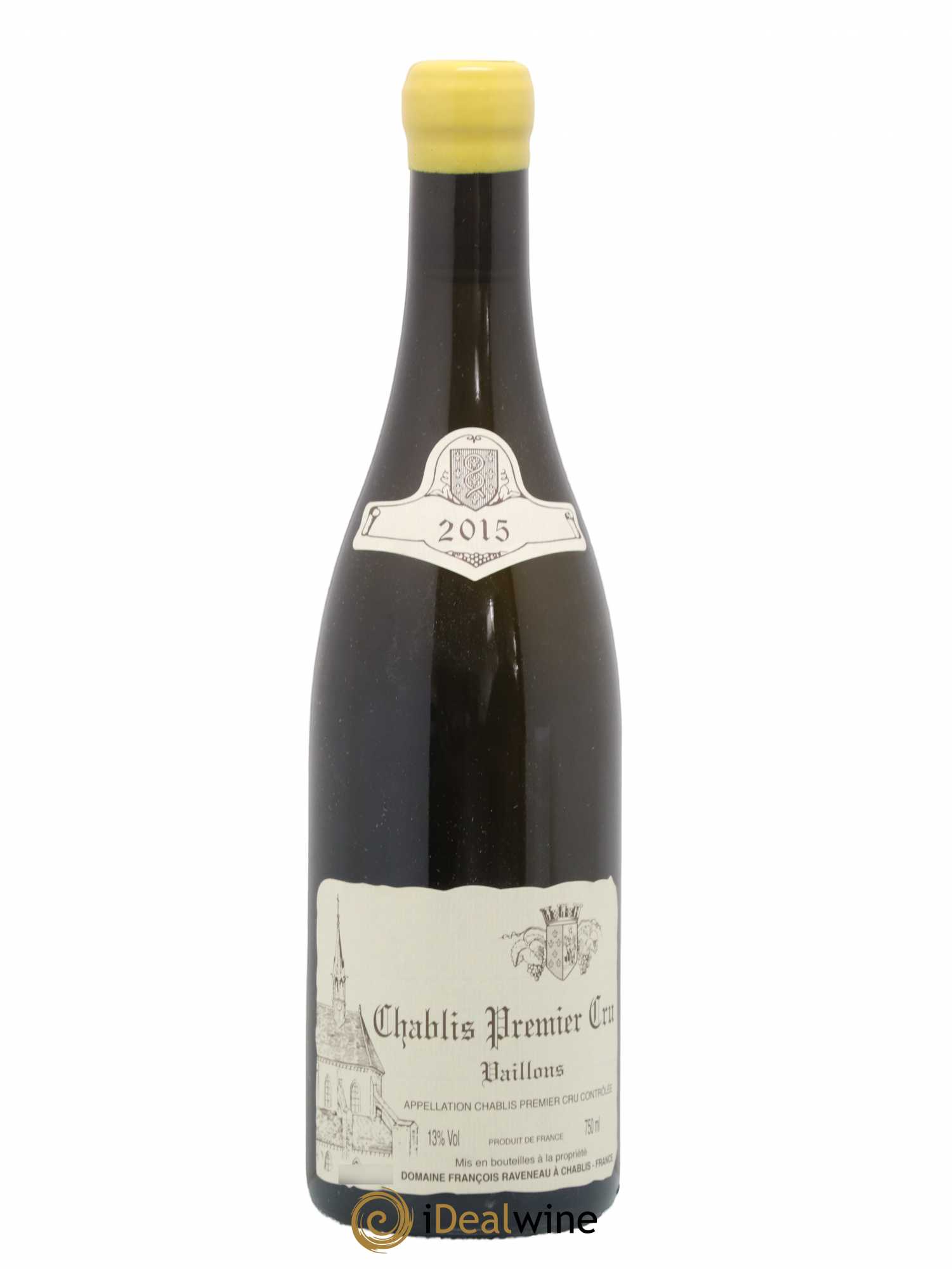 Chablis 1er Cru Vaillons Raveneau (Domaine) 2015 - Lot de 1 bouteille - 0