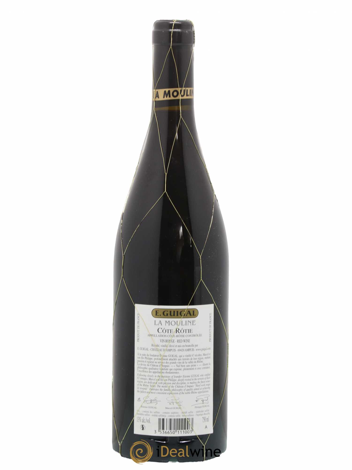 Côte-Rôtie La Mouline Guigal 2011 - Lot de 1 bouteille - 1