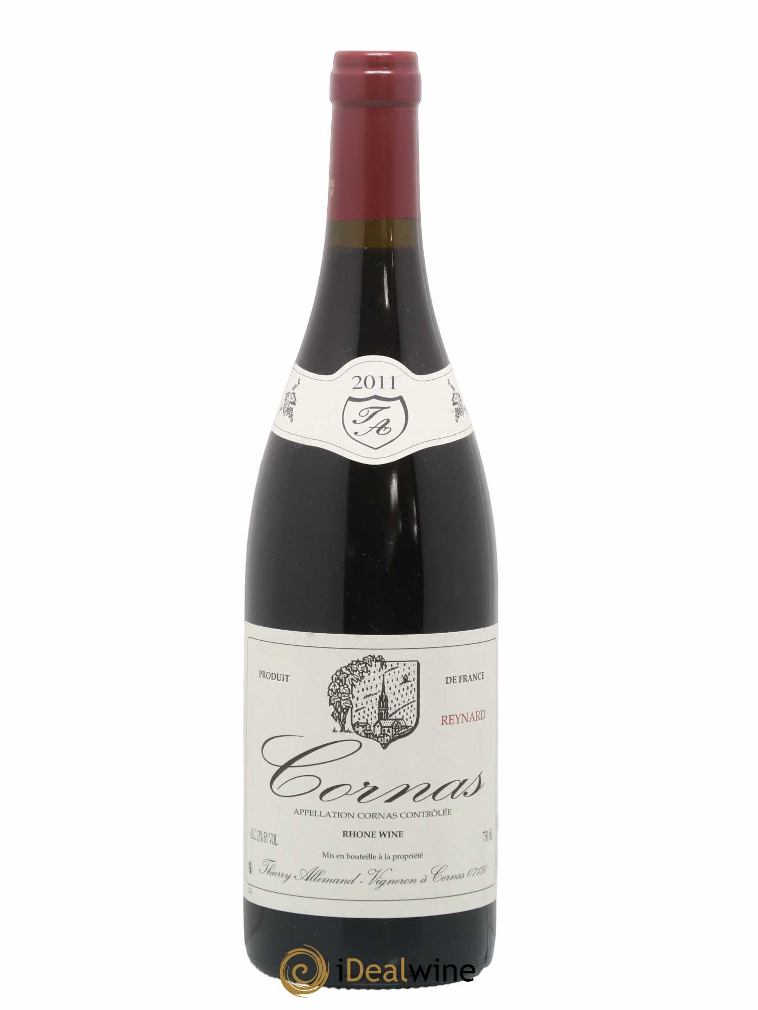 Cornas Reynard Thierry Allemand 2011 - Lot de 1 bouteille - 0