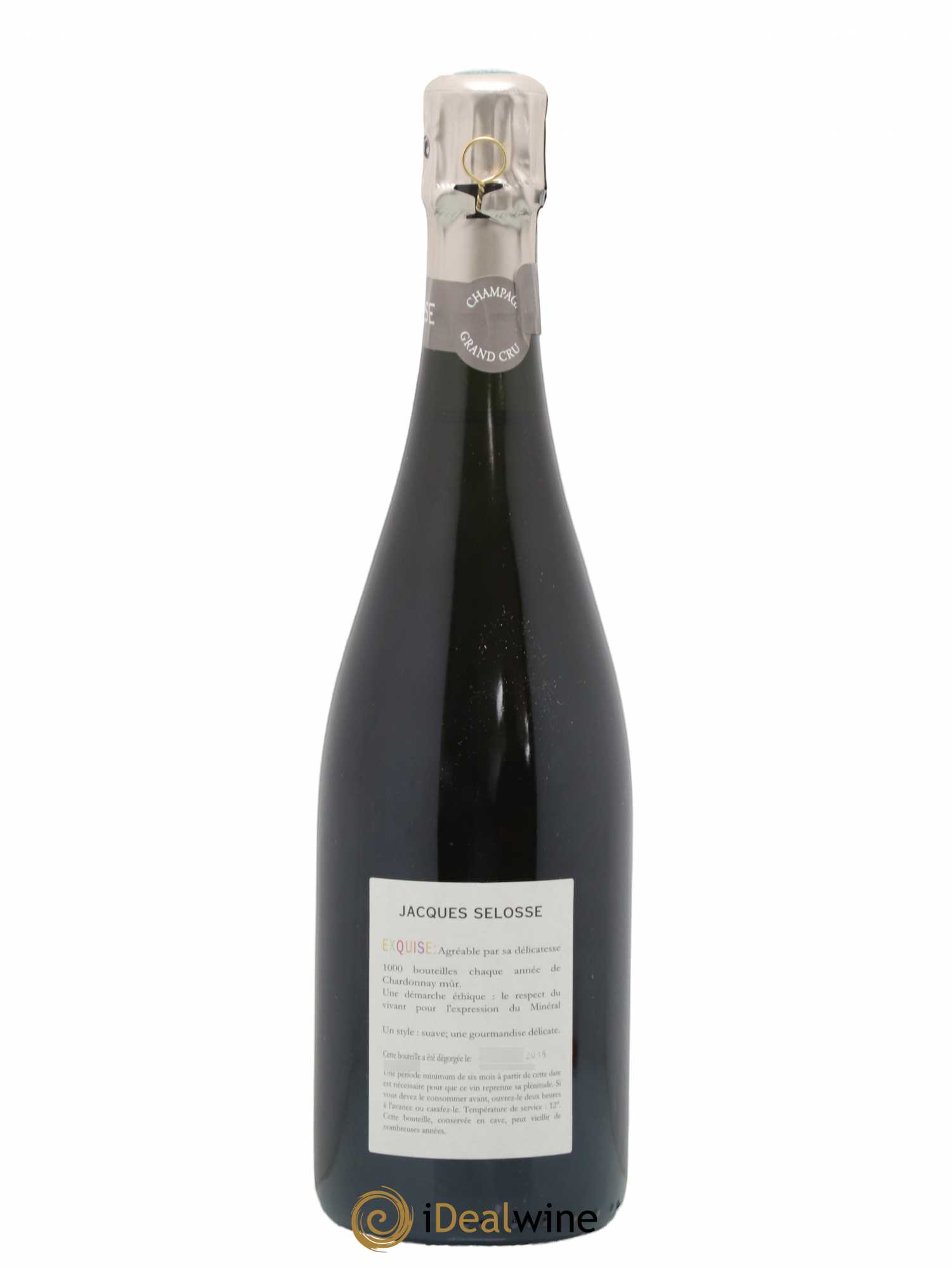 Exquise NV Jacques Selosse - Lot de 1 bouteille - 1