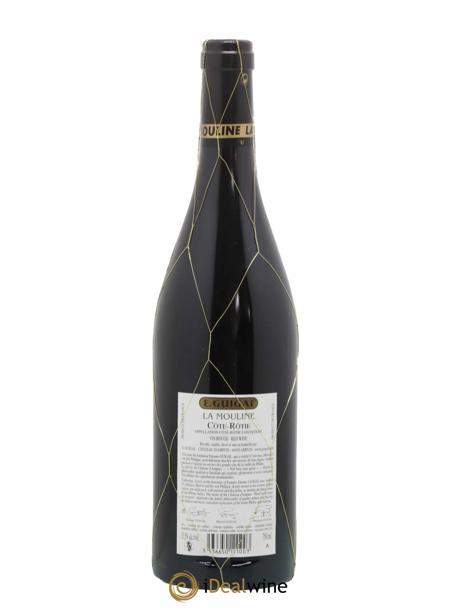Côte-Rôtie La Mouline Guigal 2010 - Lot de 1 bouteille - 1