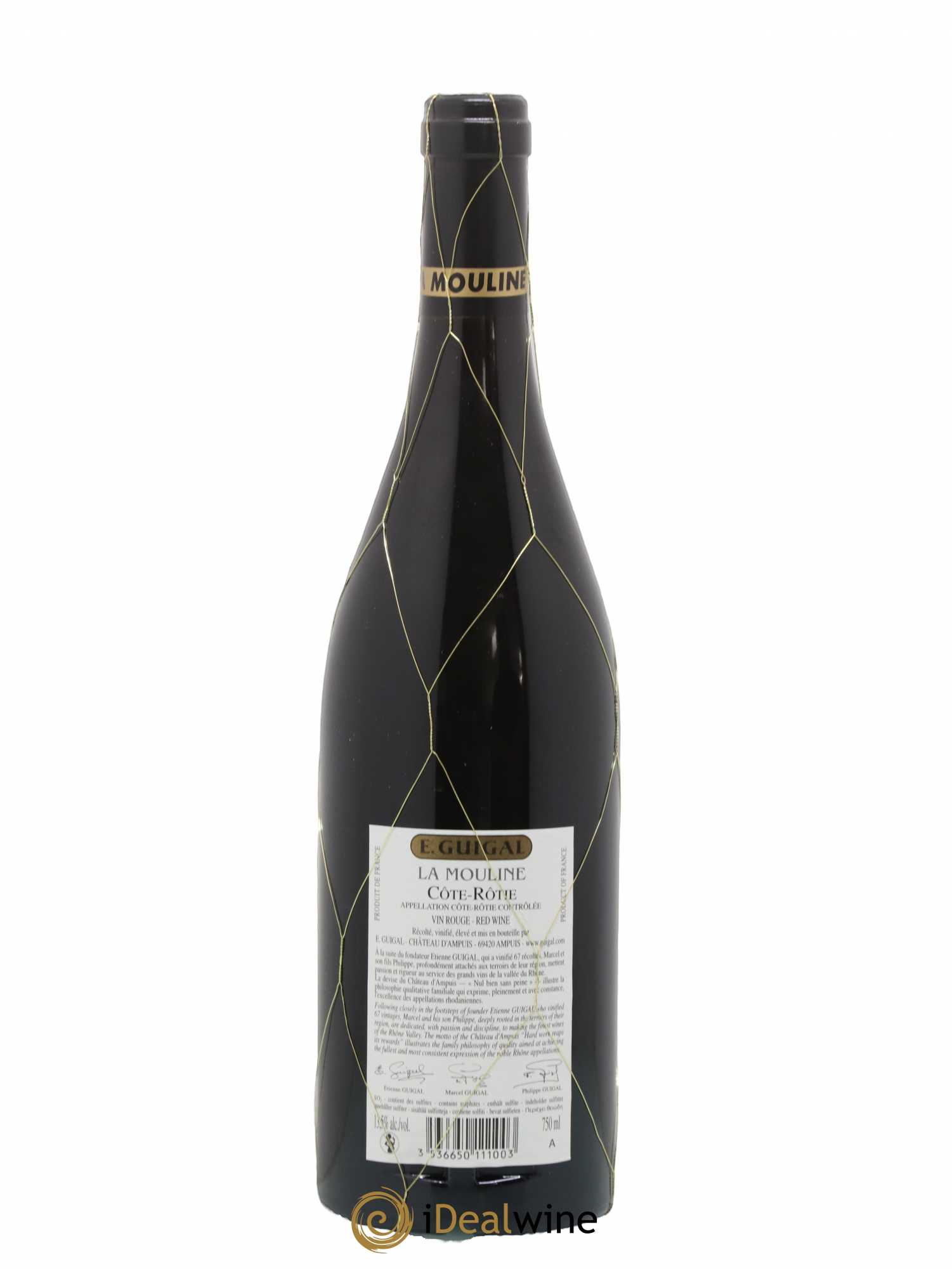 Côte-Rôtie La Mouline Guigal 2012 - Lot de 1 bouteille - 1