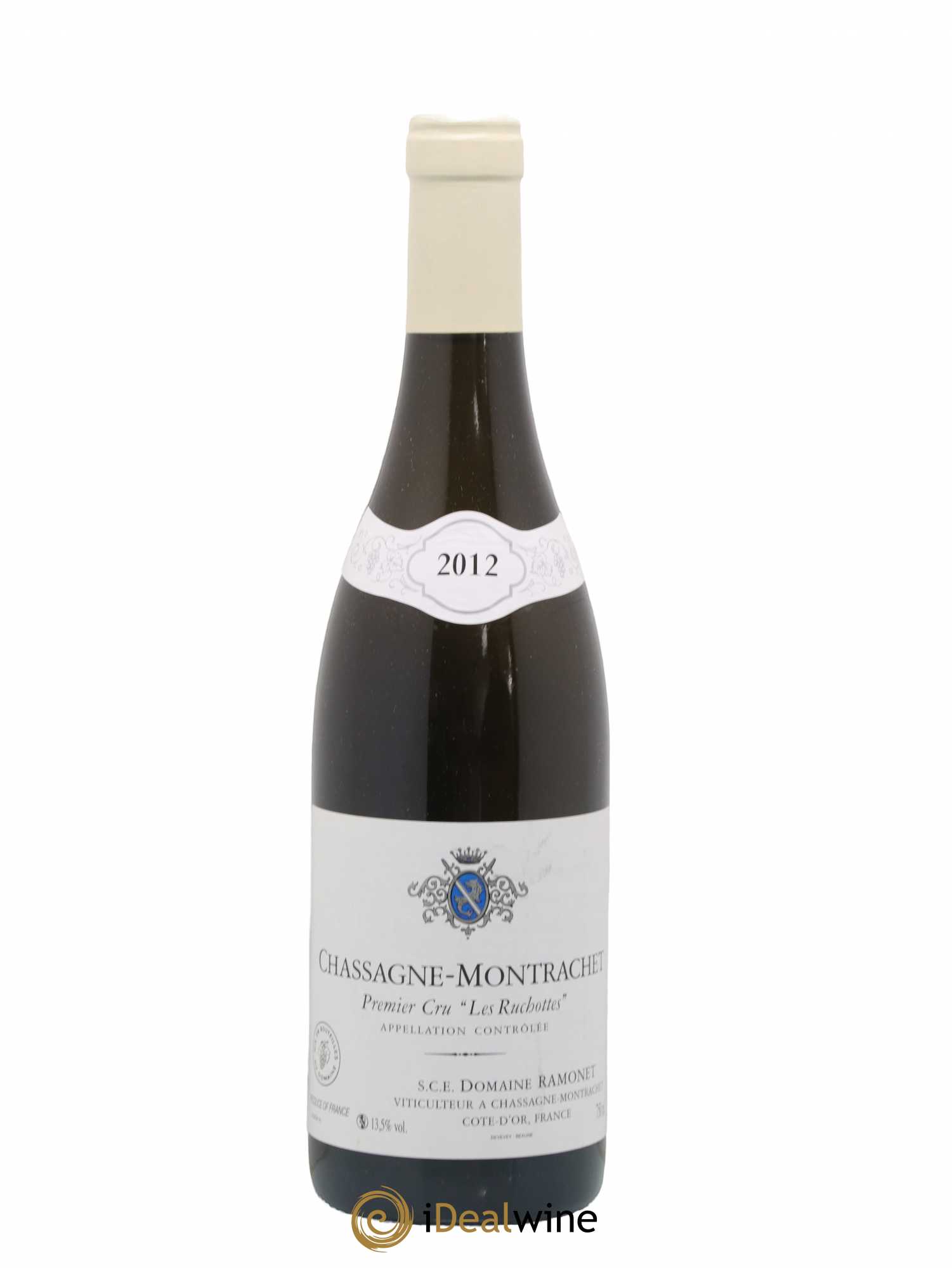 Chassagne-Montrachet 1er Cru Les Ruchottes Ramonet (Domaine) 2012 - Lot de 1 bouteille - 0