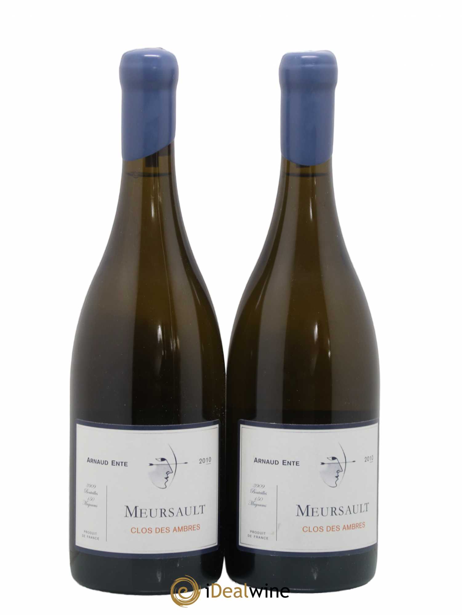 Meursault Clos des Ambres Arnaud Ente 2010 - Lot de 2 bouteilles - 0