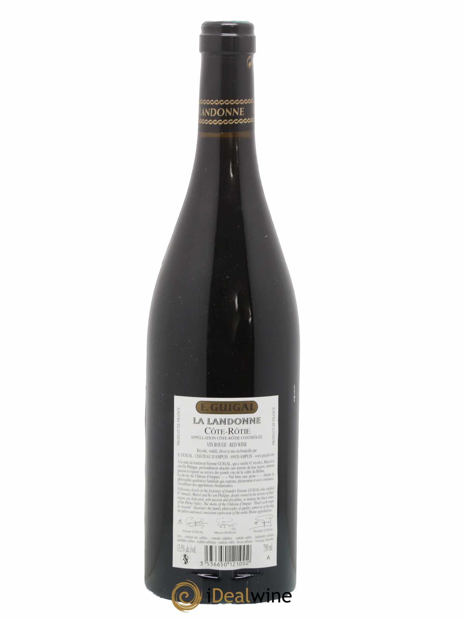 Côte-Rôtie La Landonne Guigal 2012 - Lot de 1 bouteille - 1