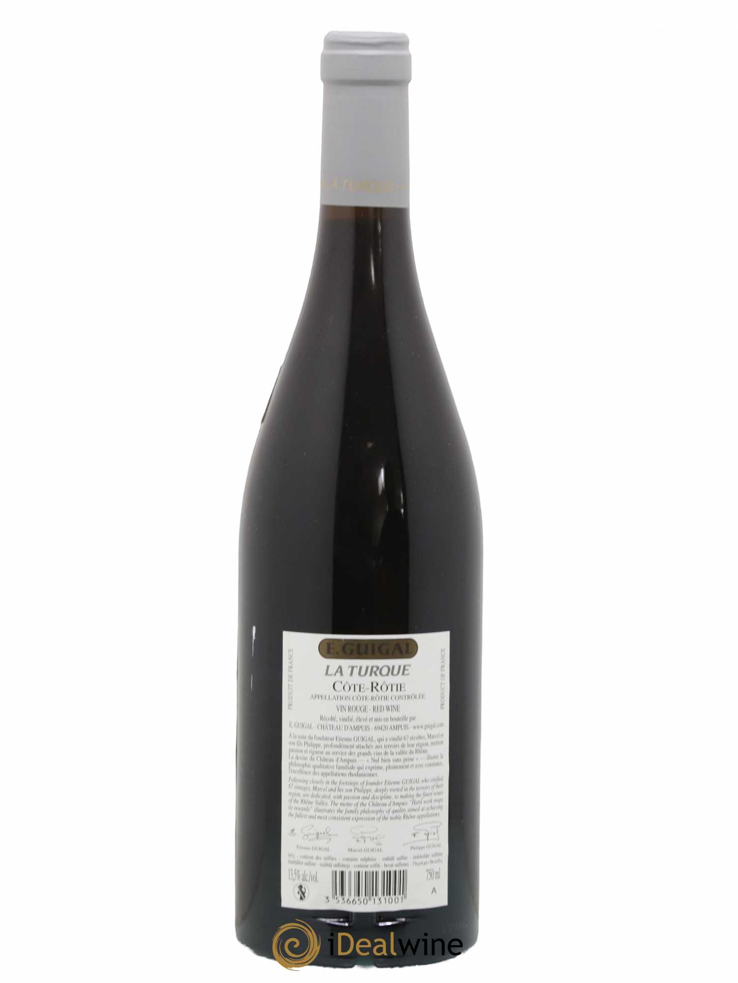 Côte-Rôtie La Turque Guigal 2012 - Lot de 1 bouteille - 1
