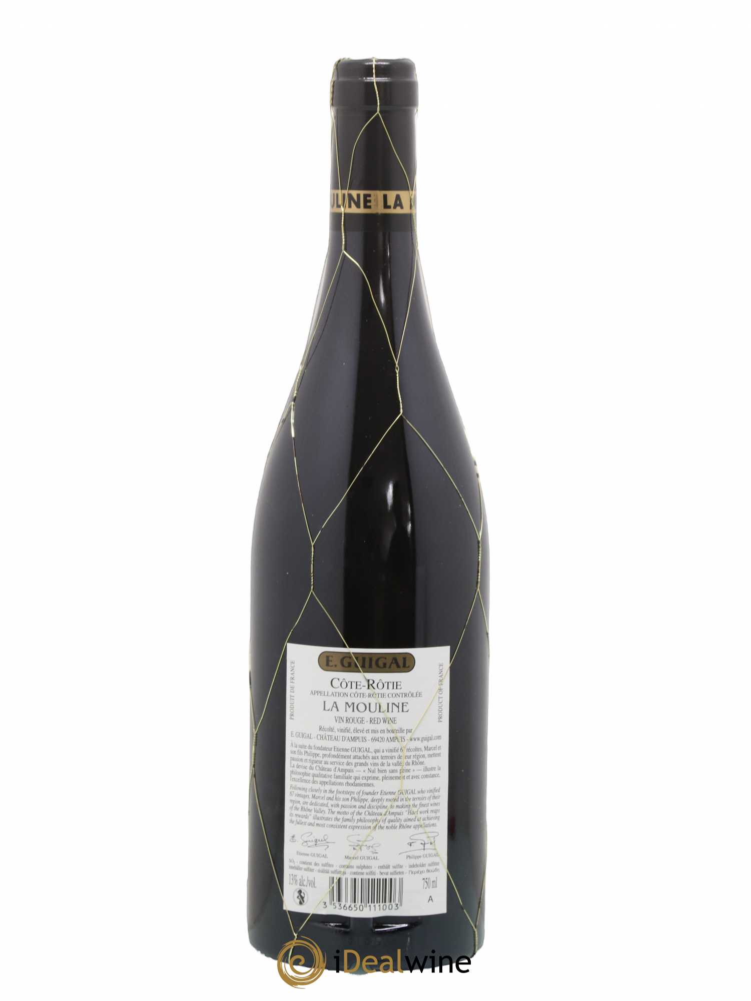 Côte-Rôtie La Mouline Guigal 2010 - Lot de 1 bouteille - 1