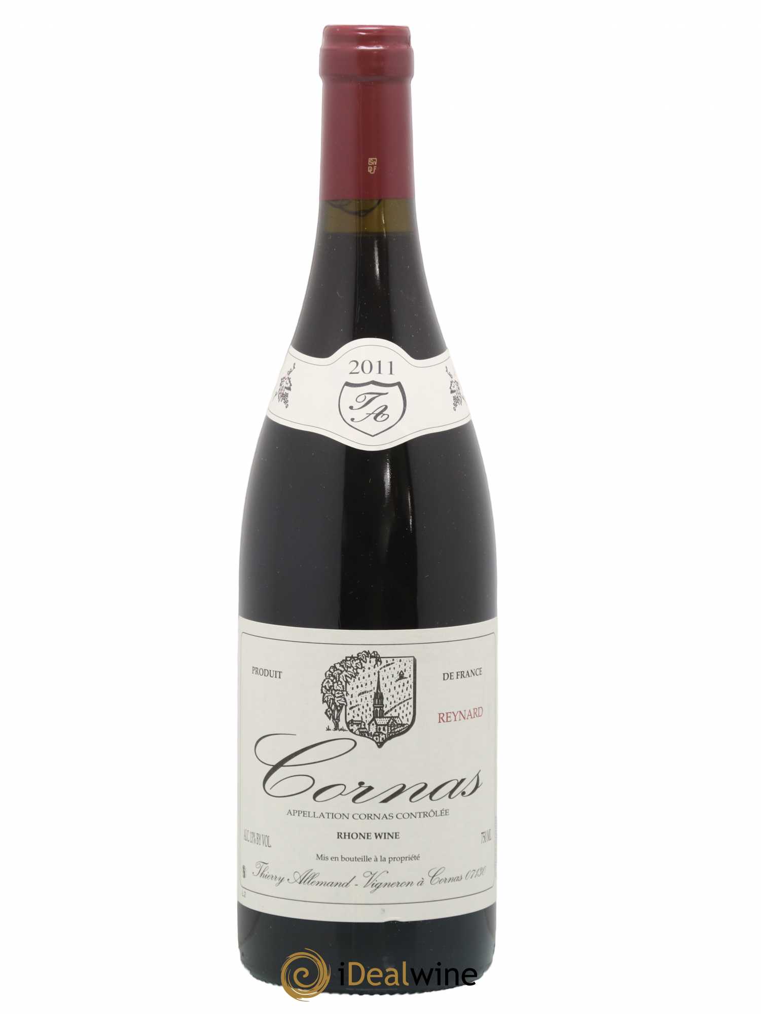 Cornas Reynard Thierry Allemand 2011 - Lot de 1 bouteille - 0