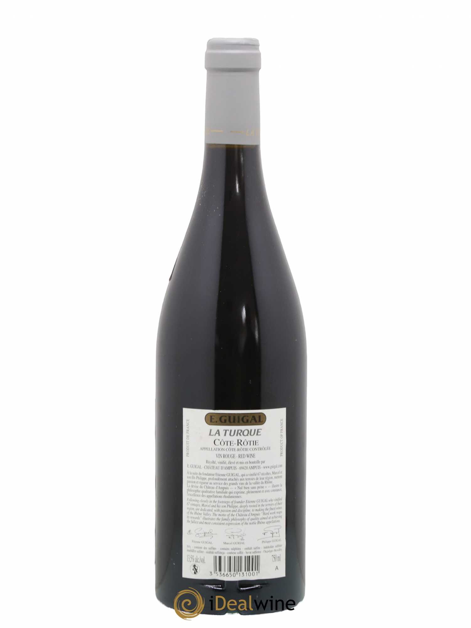 Côte-Rôtie La Turque Guigal 2010 - Lot de 1 bouteille - 1