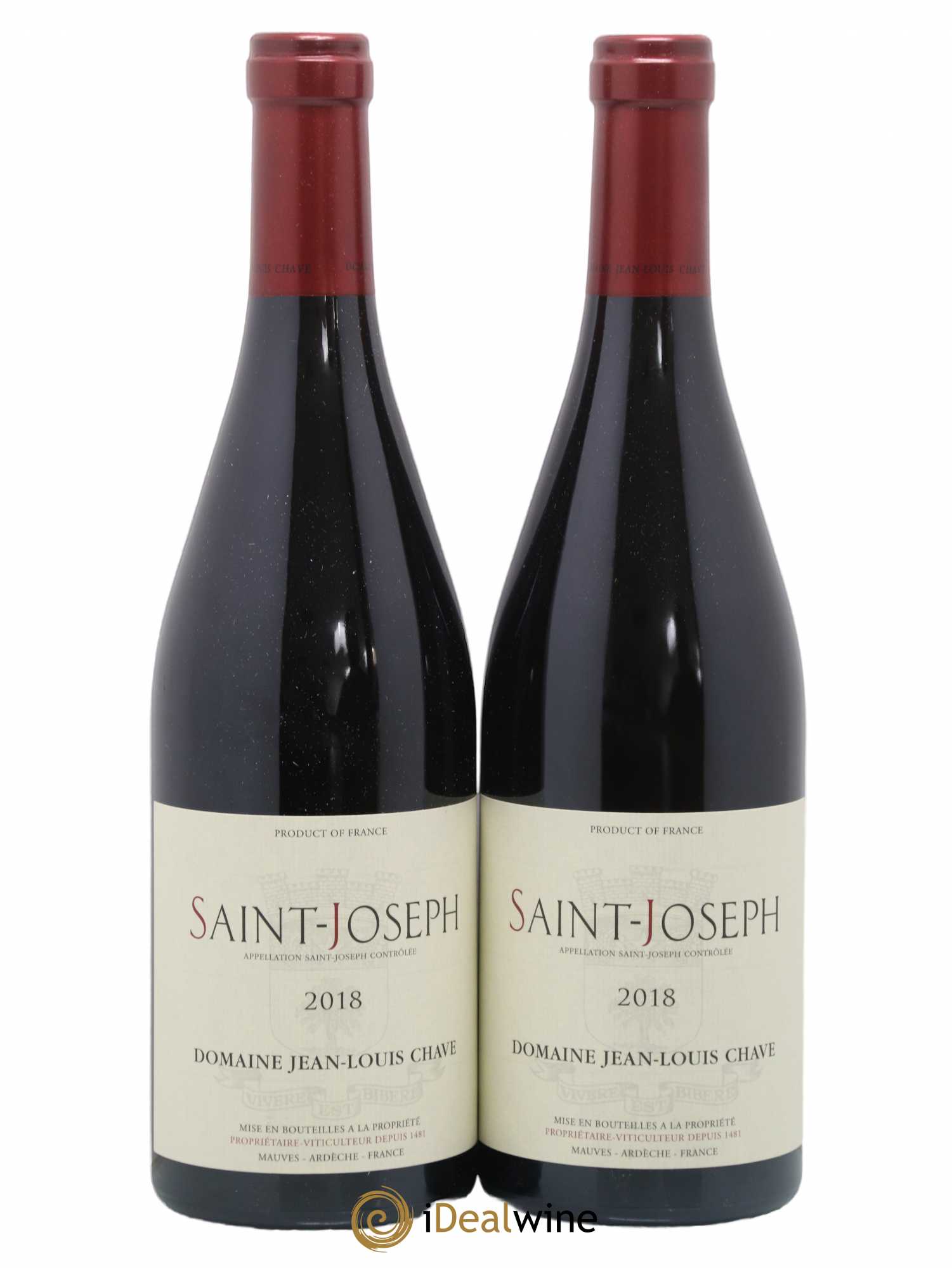 Saint-Joseph Jean-Louis Chave 2018 - Lot de 2 bouteilles - 0