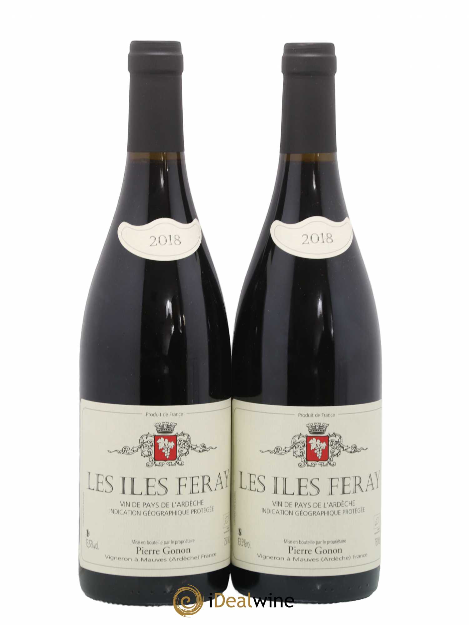 Ardèche Les Iles Feray Gonon (Domaine) 2018 - Lot de 2 bouteilles - 0