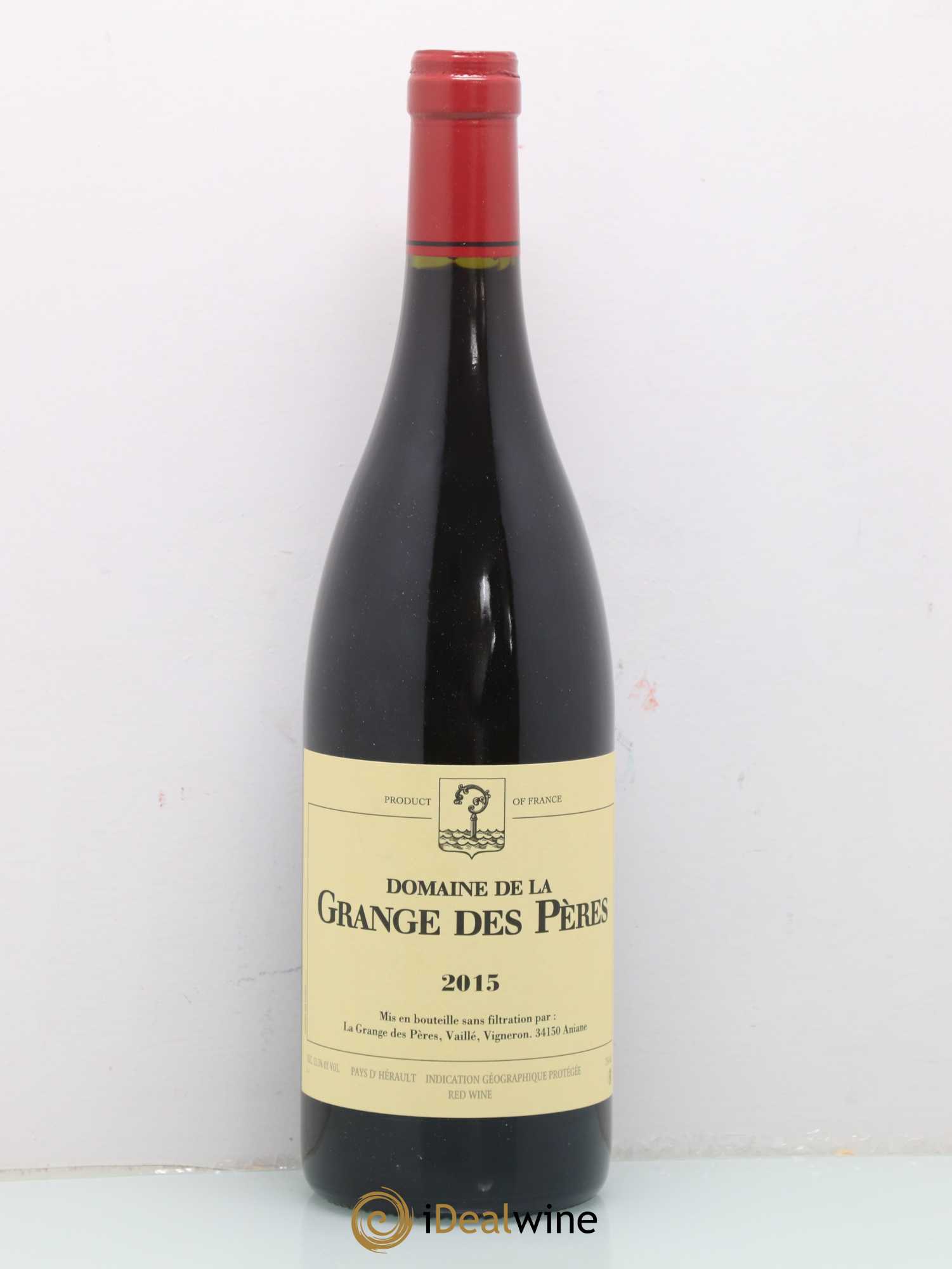 Pays d'Hérault Grange des Pères Laurent Vaillé 2015 - Lot de 1 bouteille - 0