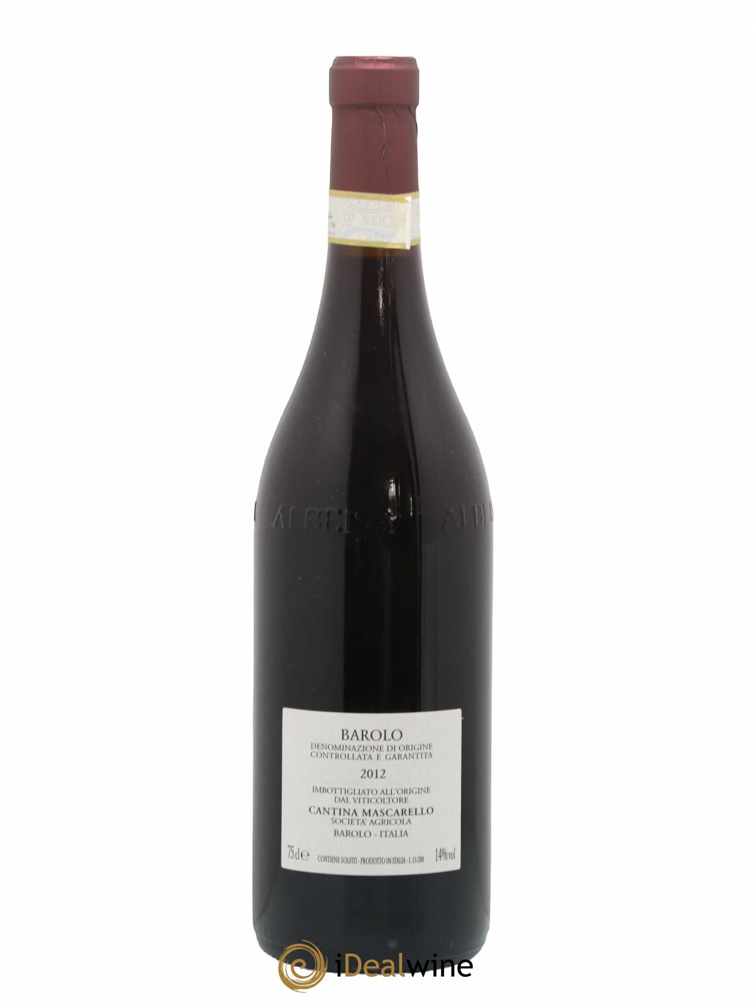 Barolo DOCG Bartolo Mascarello 2012 - Lot de 1 bouteille - 1