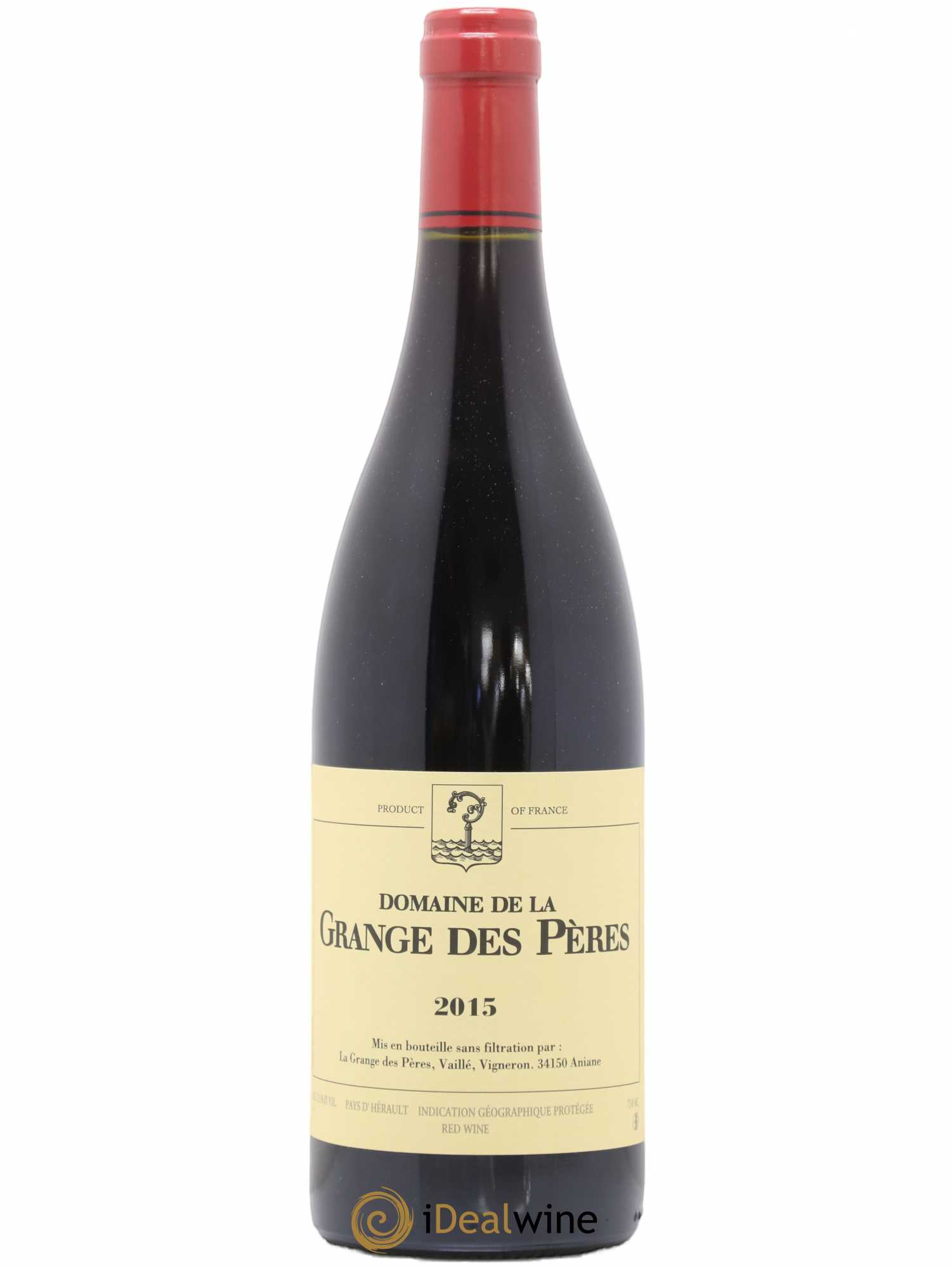 Pays d'Hérault Grange des Pères Laurent Vaillé 2015 - Lot de 1 bouteille - 0