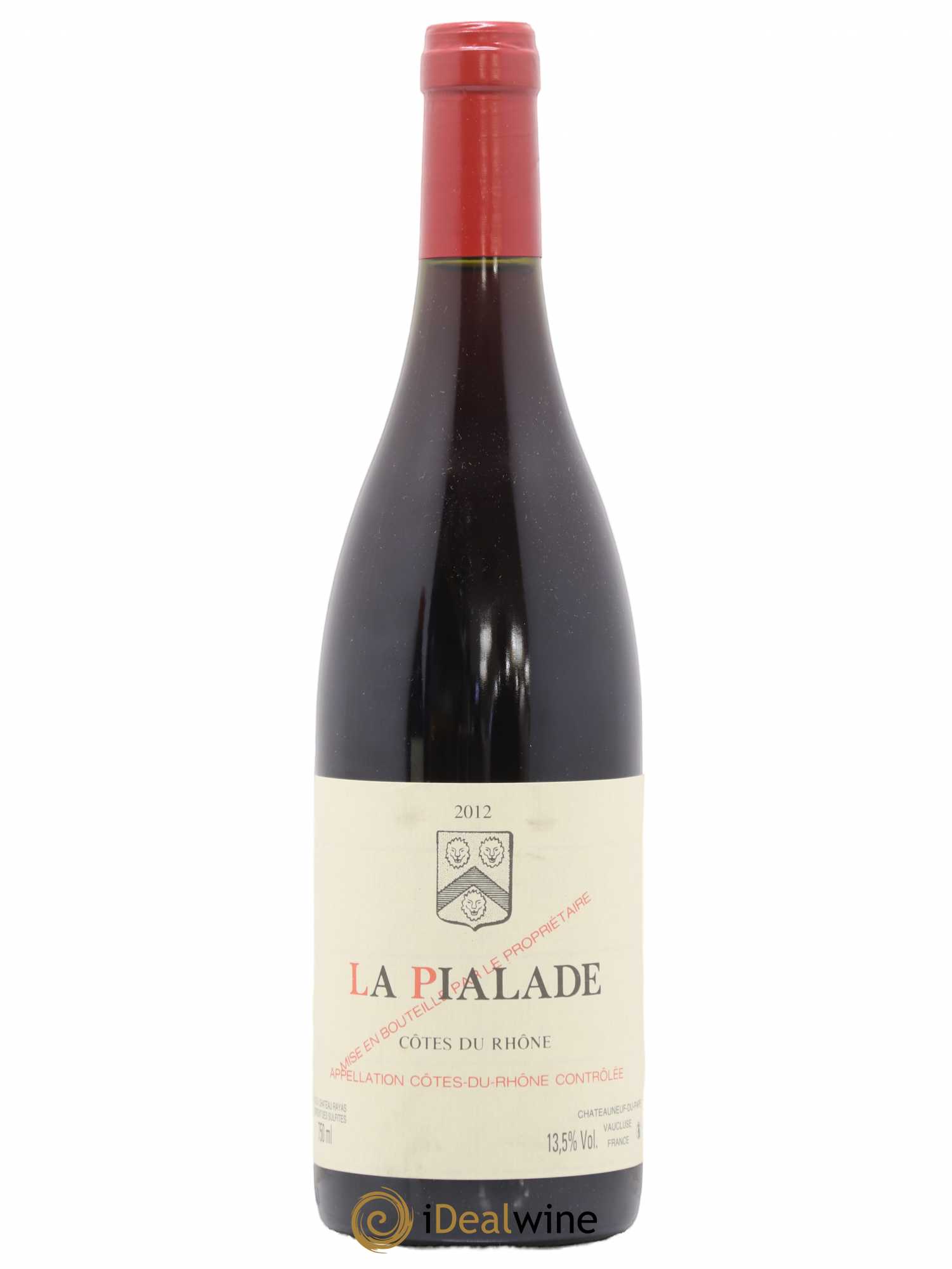 Côtes-du-Rhône La Pialade Emmanuel Reynaud 2012 - Lot de 1 bouteille - 0