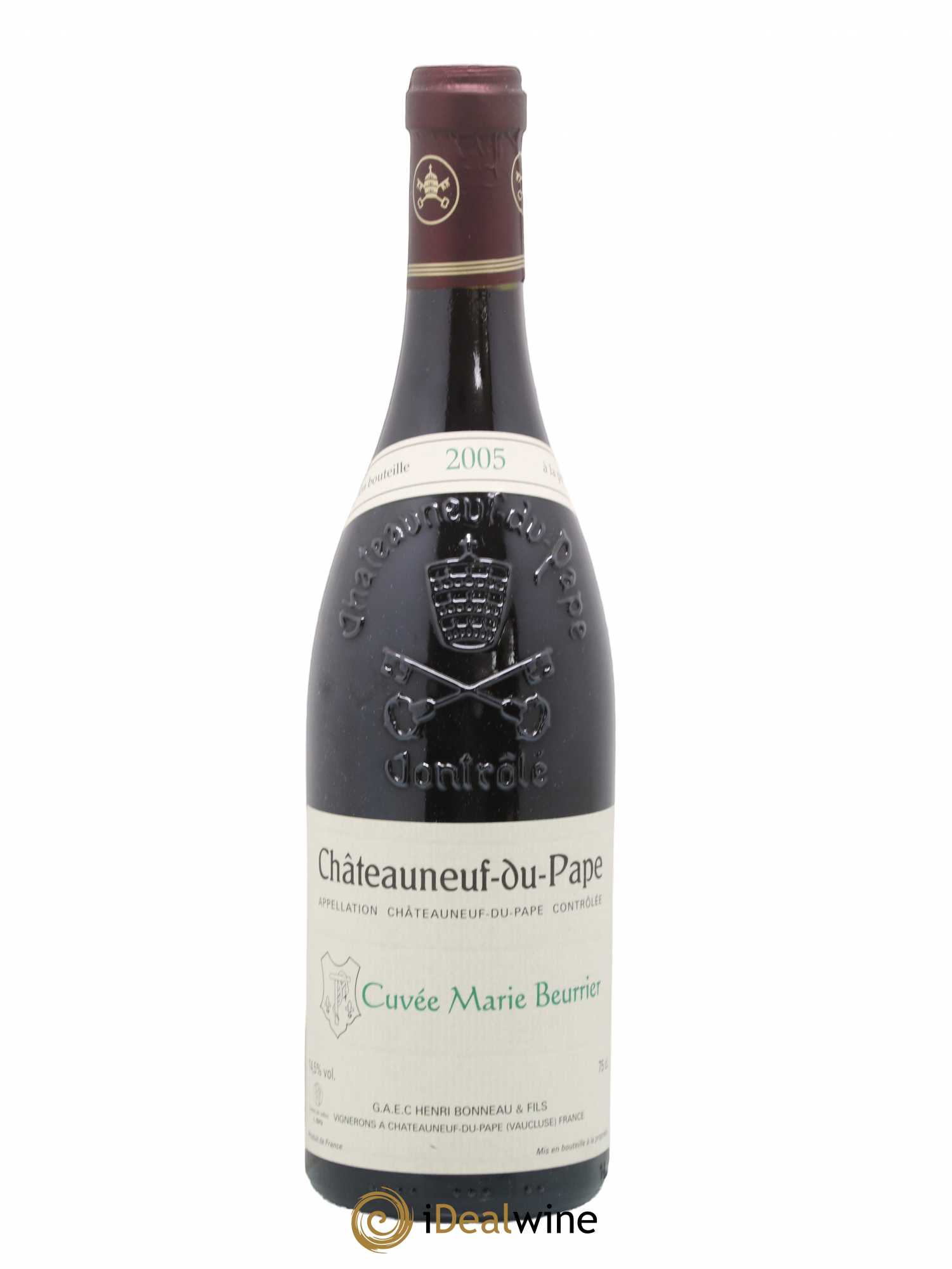 Châteauneuf-du-Pape Marie Beurrier Henri Bonneau & Fils 2005 - Lot de 1 bouteille - 0