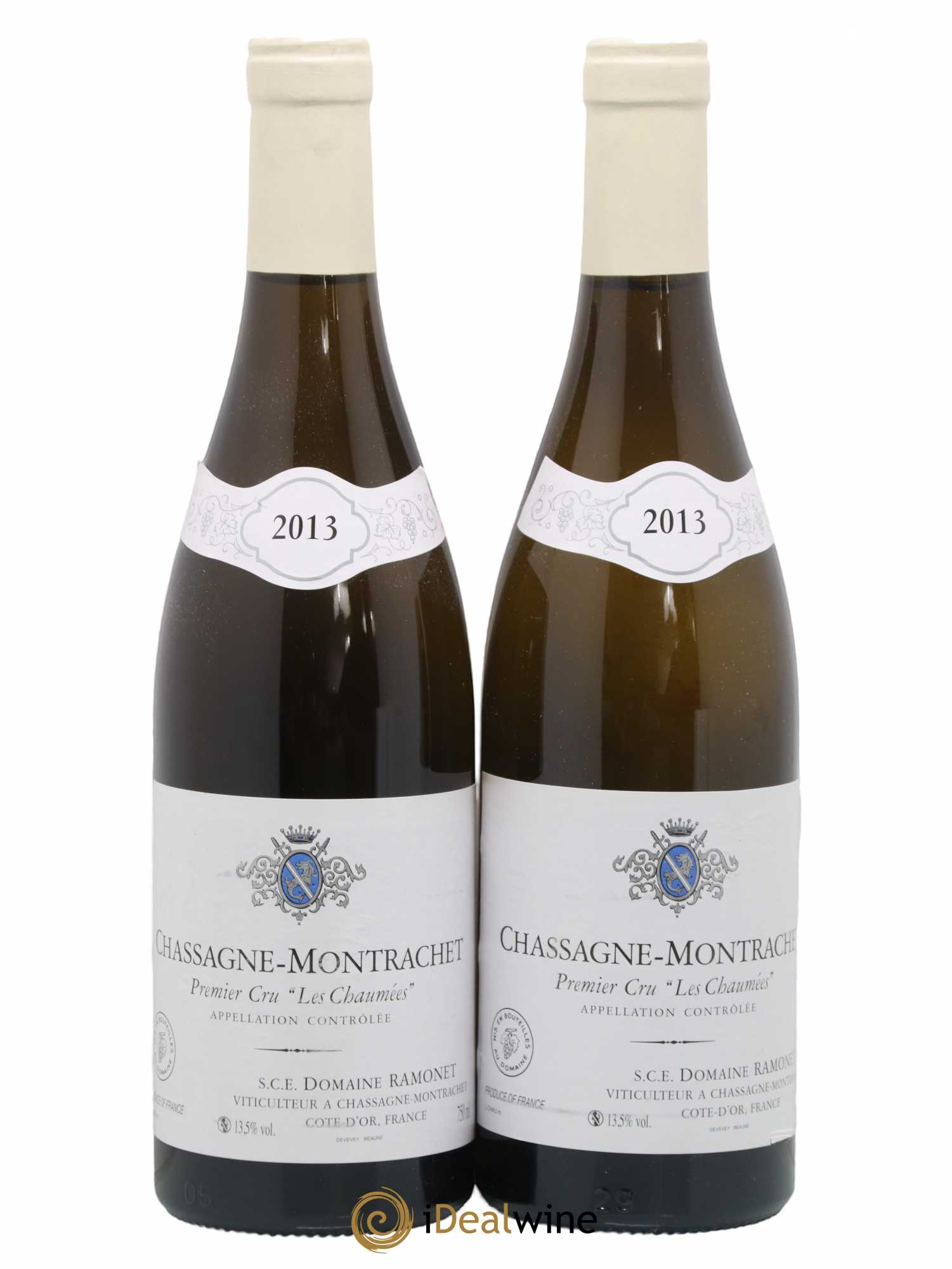 Chassagne-Montrachet 1er Cru Les Chaumées Ramonet (Domaine) 2013 - Lot de 2 bouteilles - 0