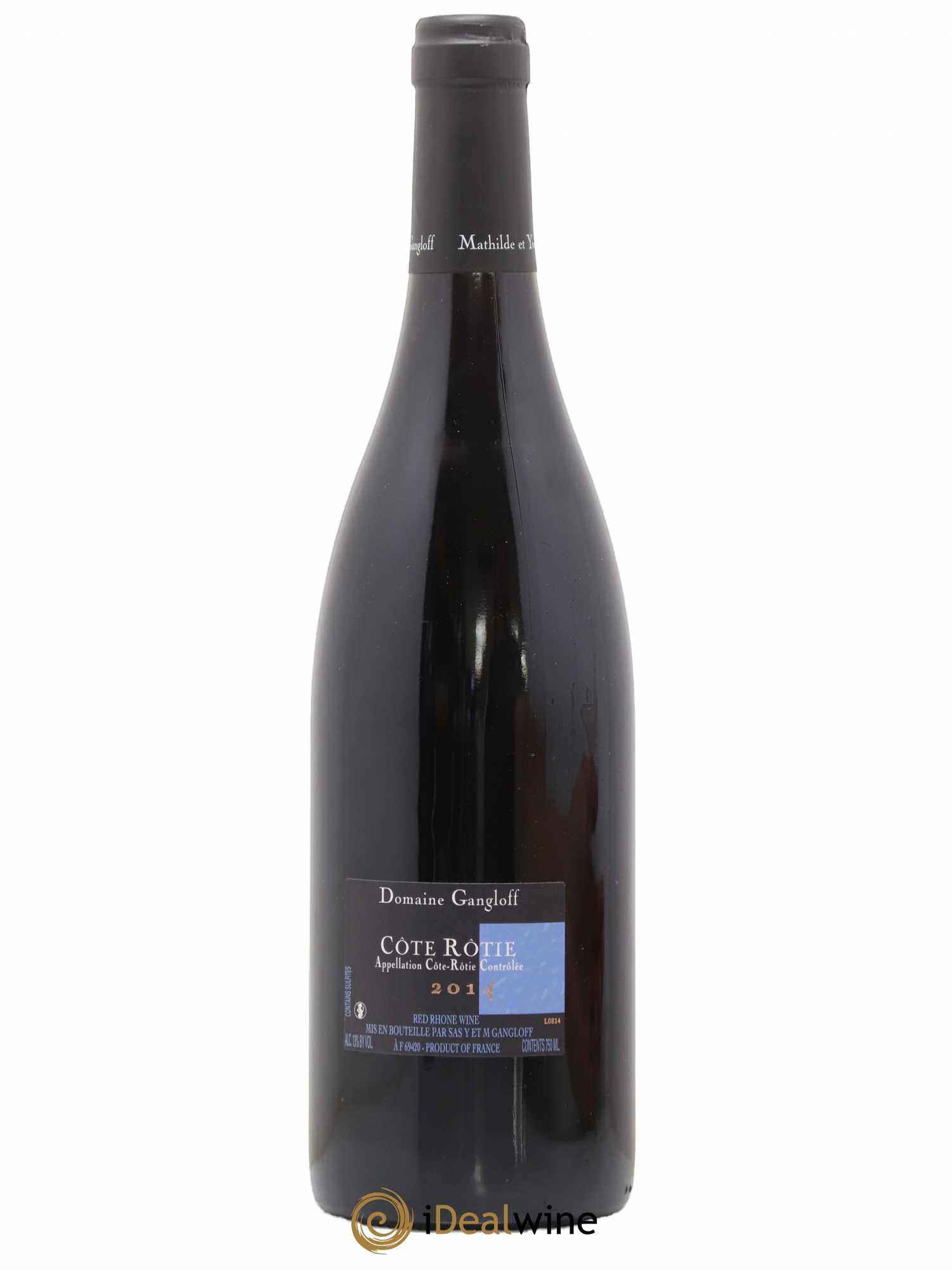 Côte-Rôtie La Barbarine Gangloff (Domaine) 2014 - Lot de 1 bouteille - 1