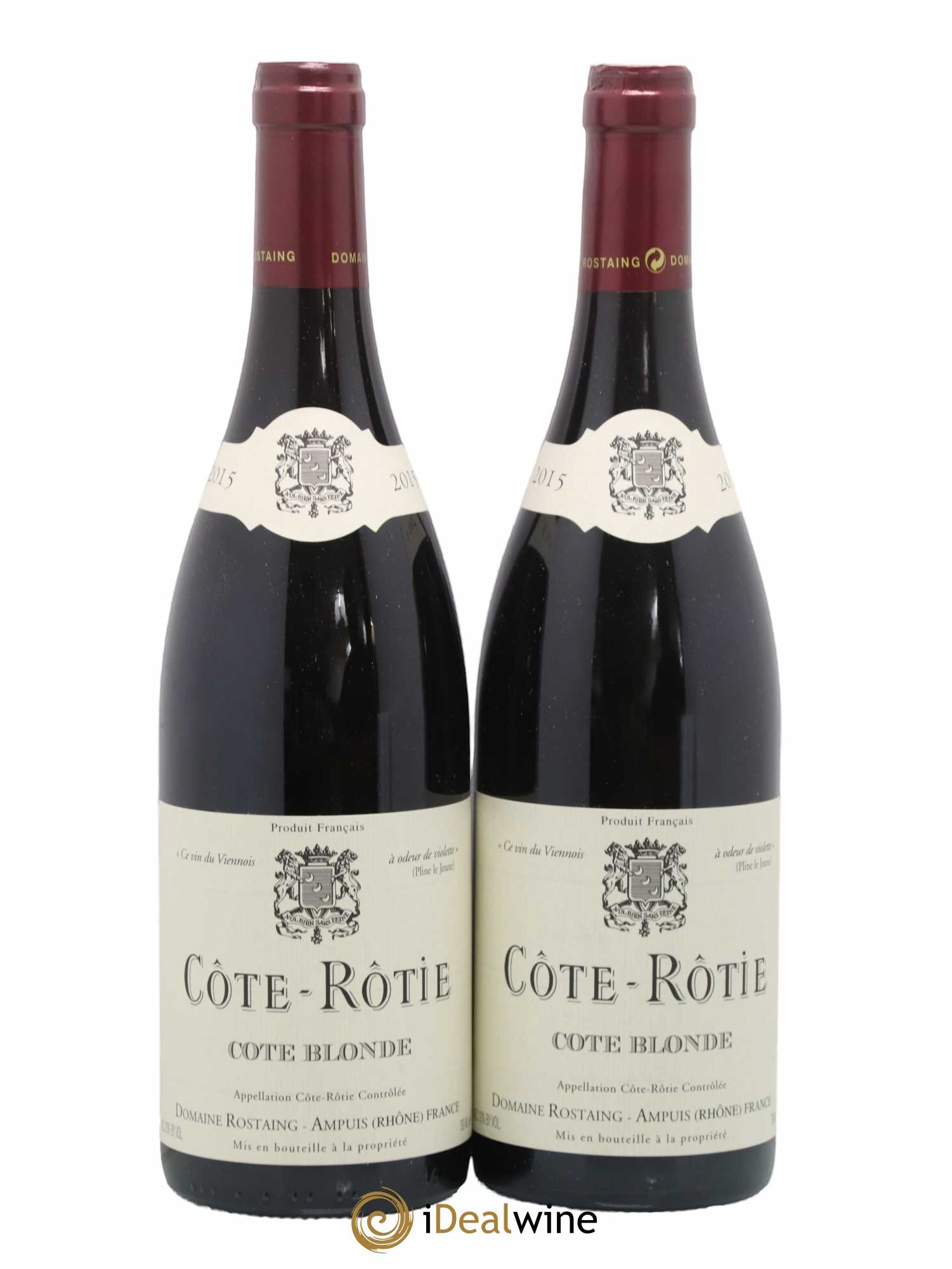 Côte-Rôtie Côte Blonde René Rostaing 2015 - Lot de 2 bouteilles - 0