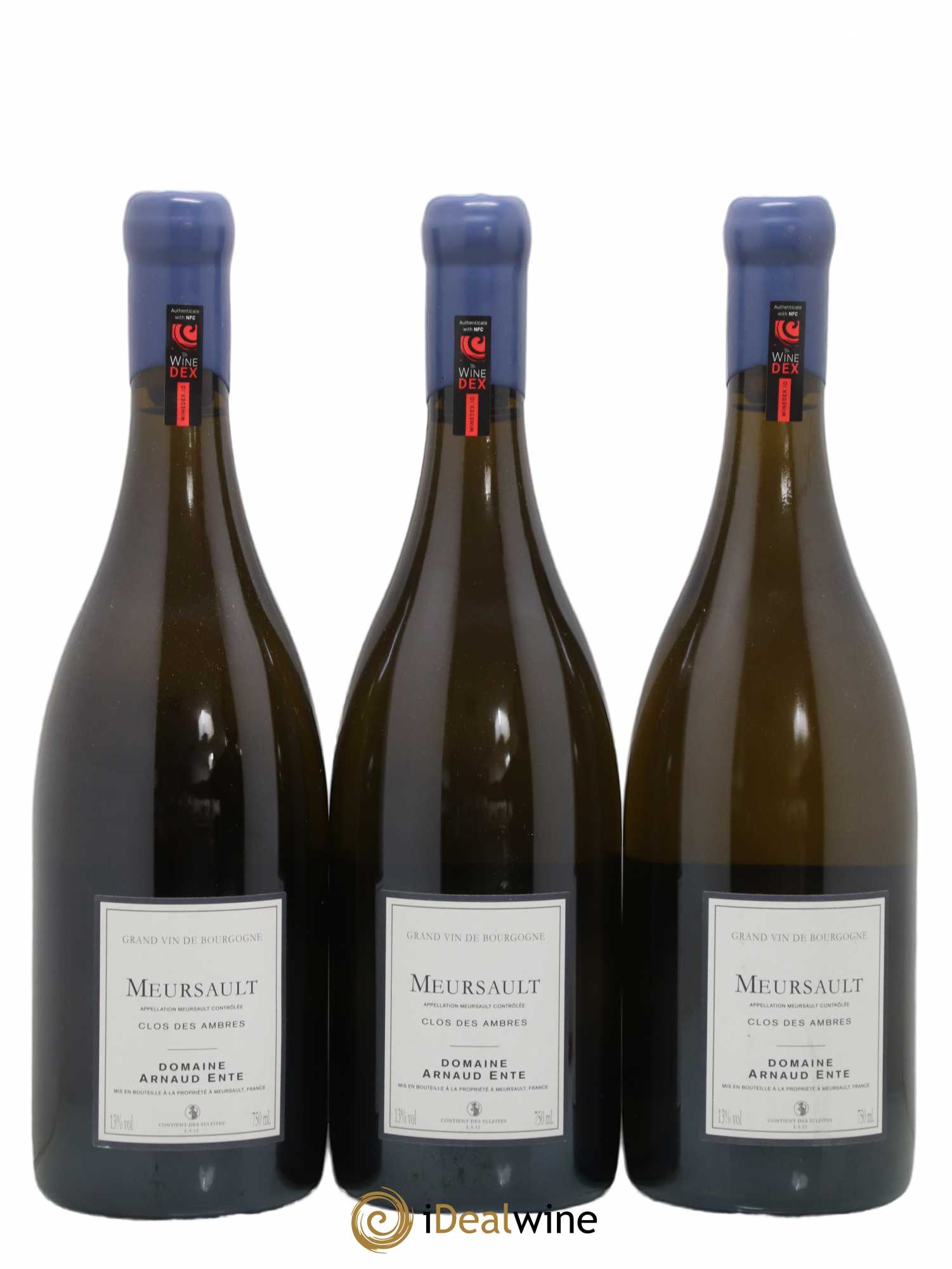 Meursault Clos des Ambres Arnaud Ente 2012 - Lot de 3 bouteilles - 1