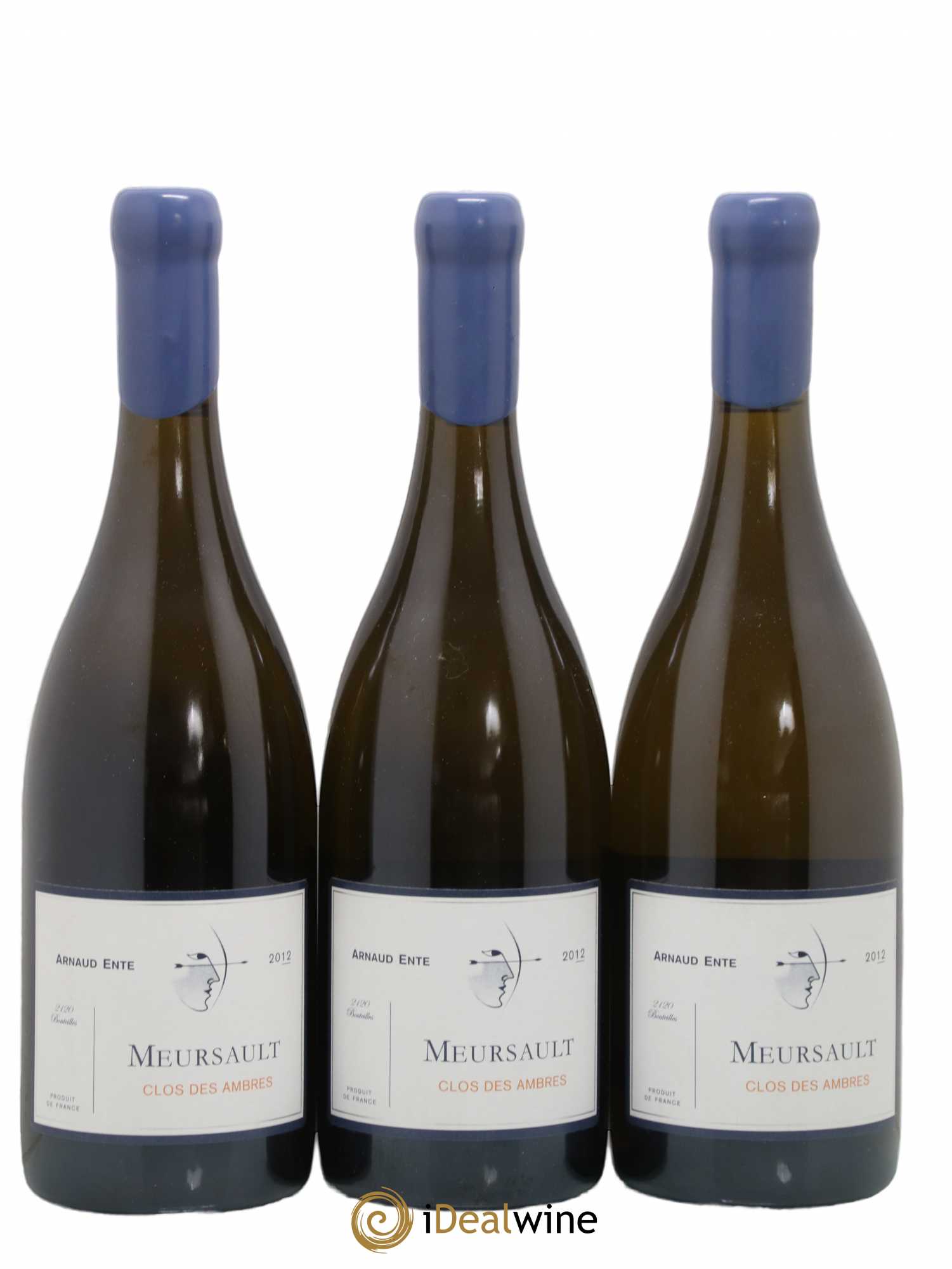Meursault Clos des Ambres Arnaud Ente 2012 - Lot de 3 bouteilles - 0