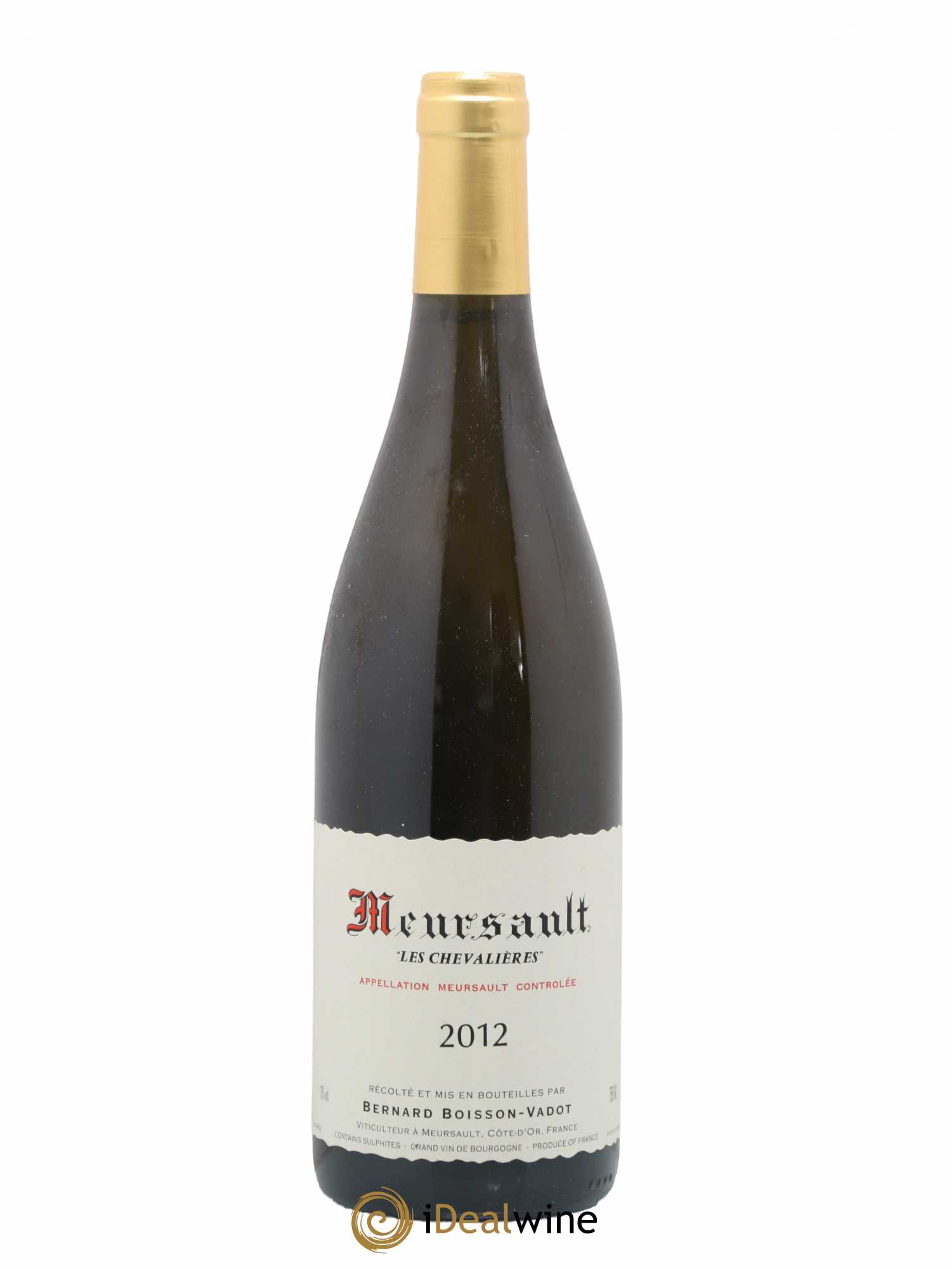 Meursault Les Chevalières Boisson-Vadot (Domaine) 2012 - Posten von 1 Flasche - 0
