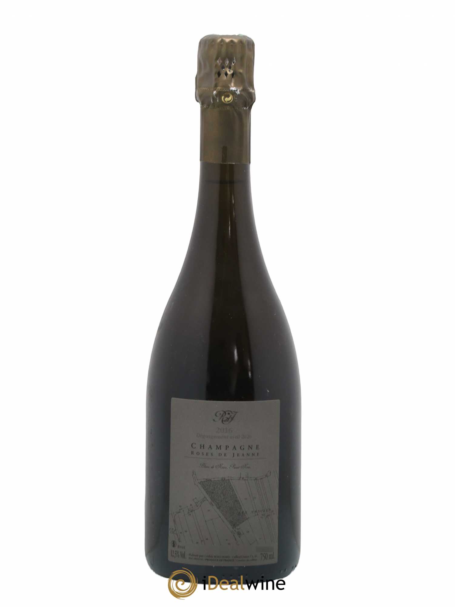 Roses de Jeanne Les Ursules Blanc de Noirs Brut Cédric Bouchard Brut  2016 - Lot de 1 bouteille - 1