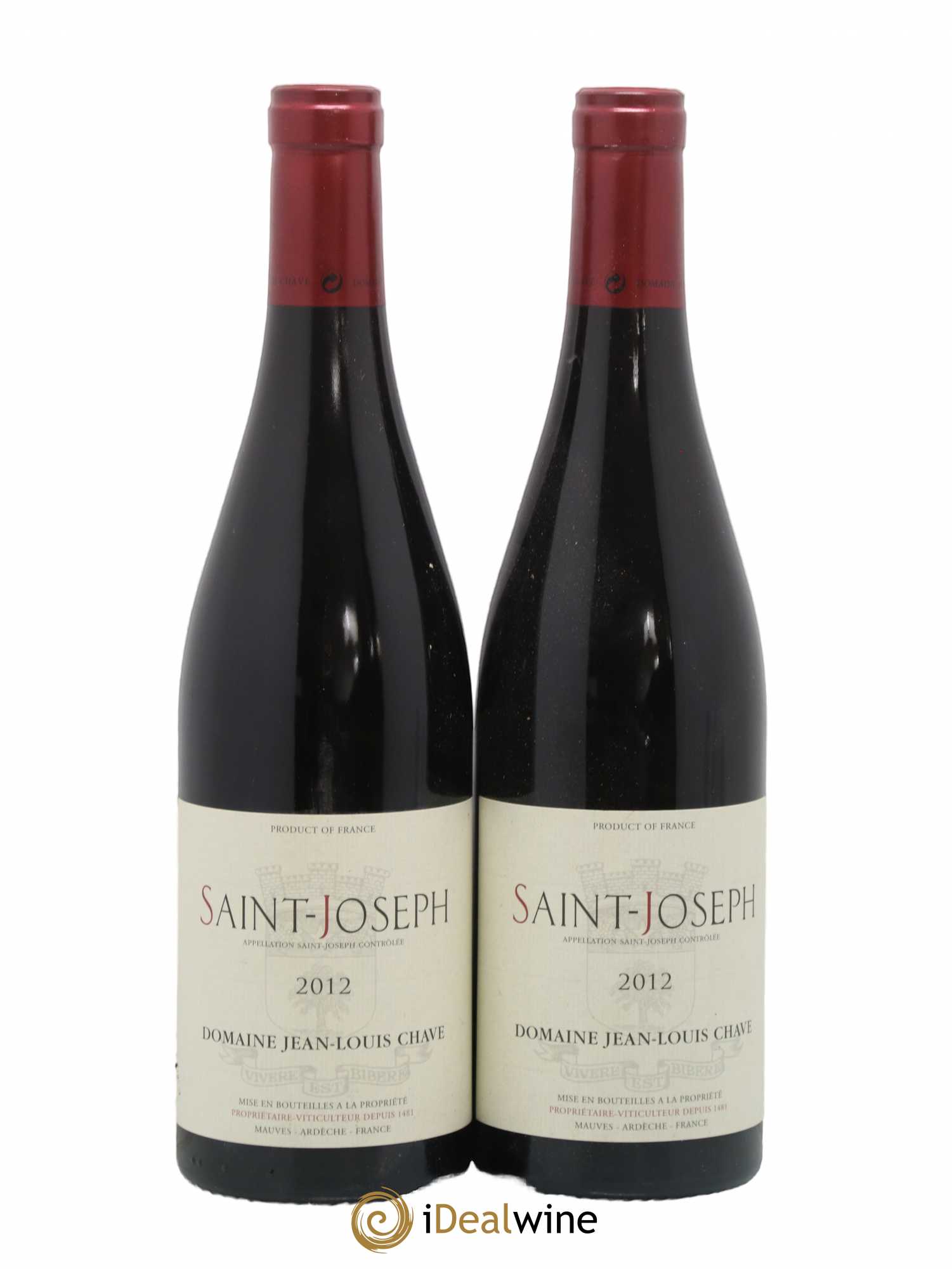 Saint-Joseph Jean-Louis Chave 2012 - Lot de 2 bouteilles - 0