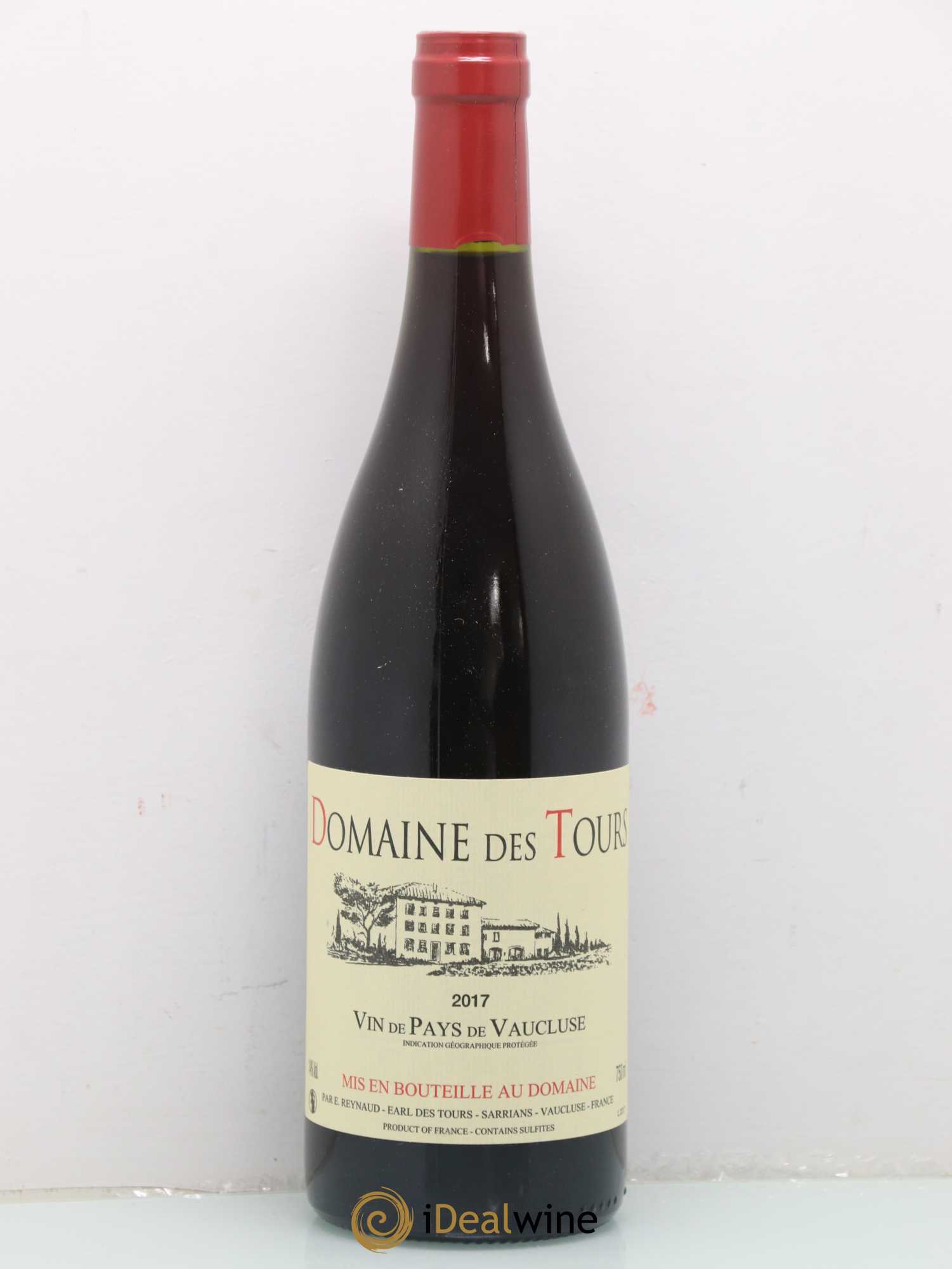 Vaucluse (Vin de Pays de Vaucluse) Domaine des Tours Emmanuel Reynaud 2017 - Lot de 1 bouteille - 0