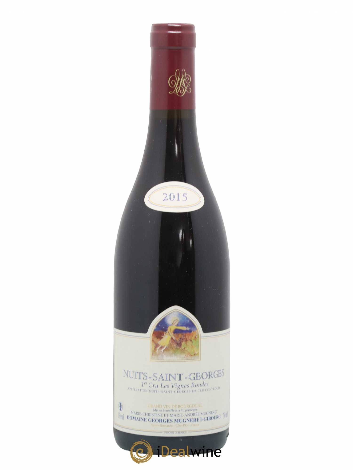 Nuits-Saint-Georges 1er Cru Les Vignes Rondes Mugneret-Gibourg (Domaine) 2015 - Lot de 1 bouteille - 0